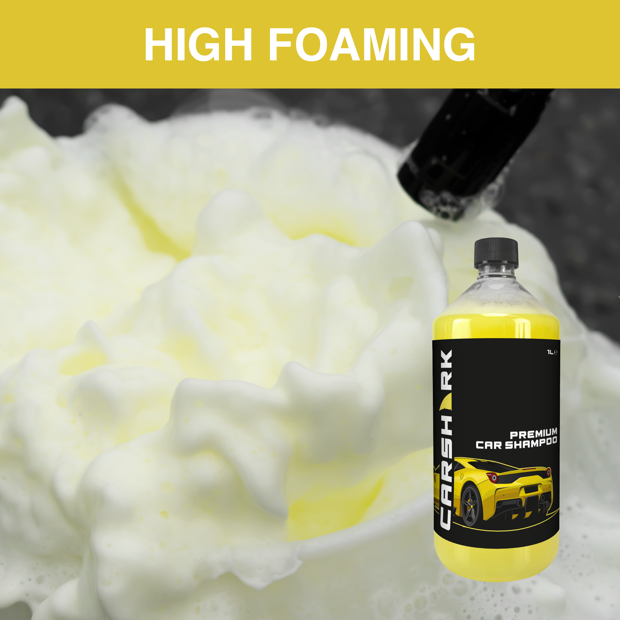 CARSHARK Premium Car Shampoo - Concentrate