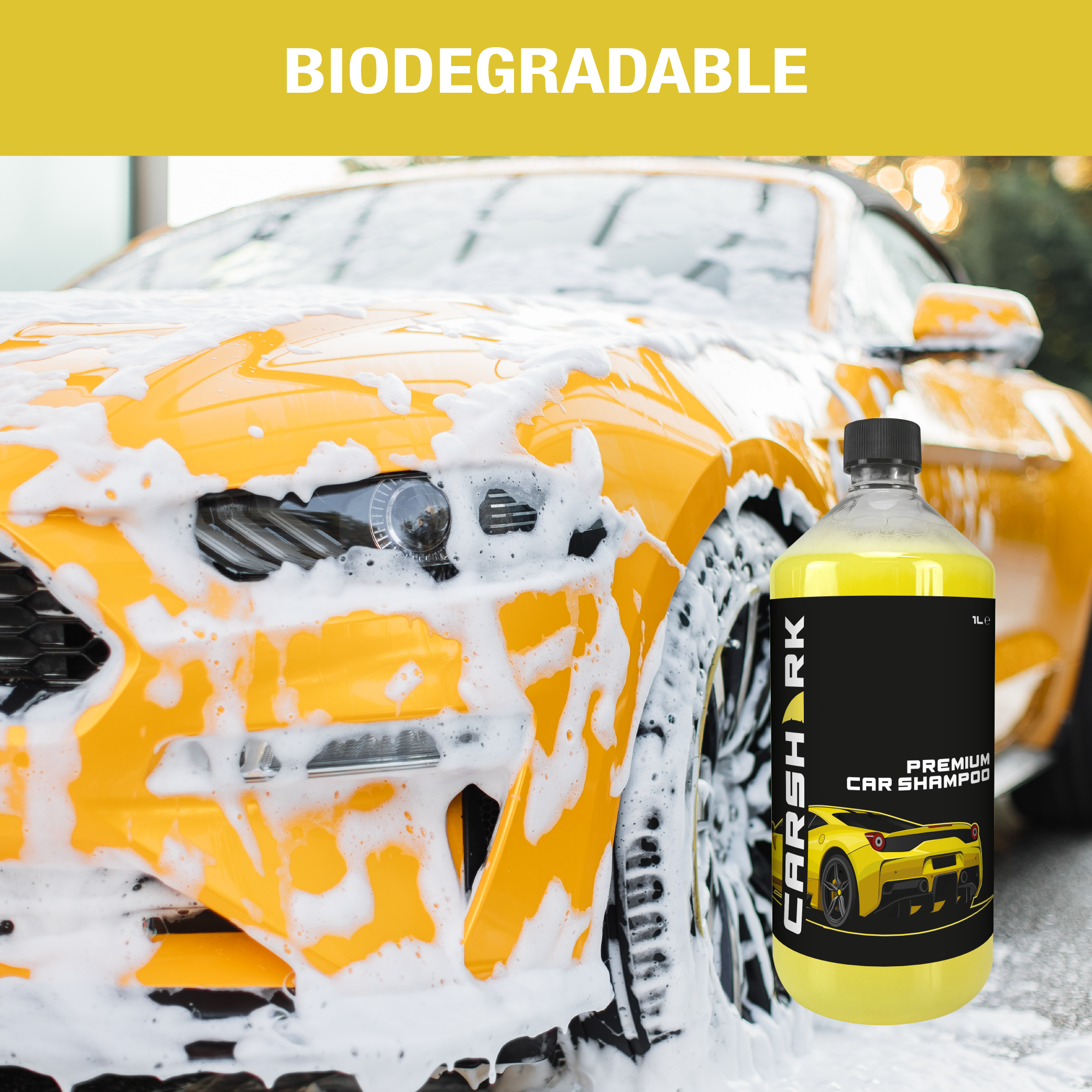 CARSHARK Premium Car Shampoo - Concentrate