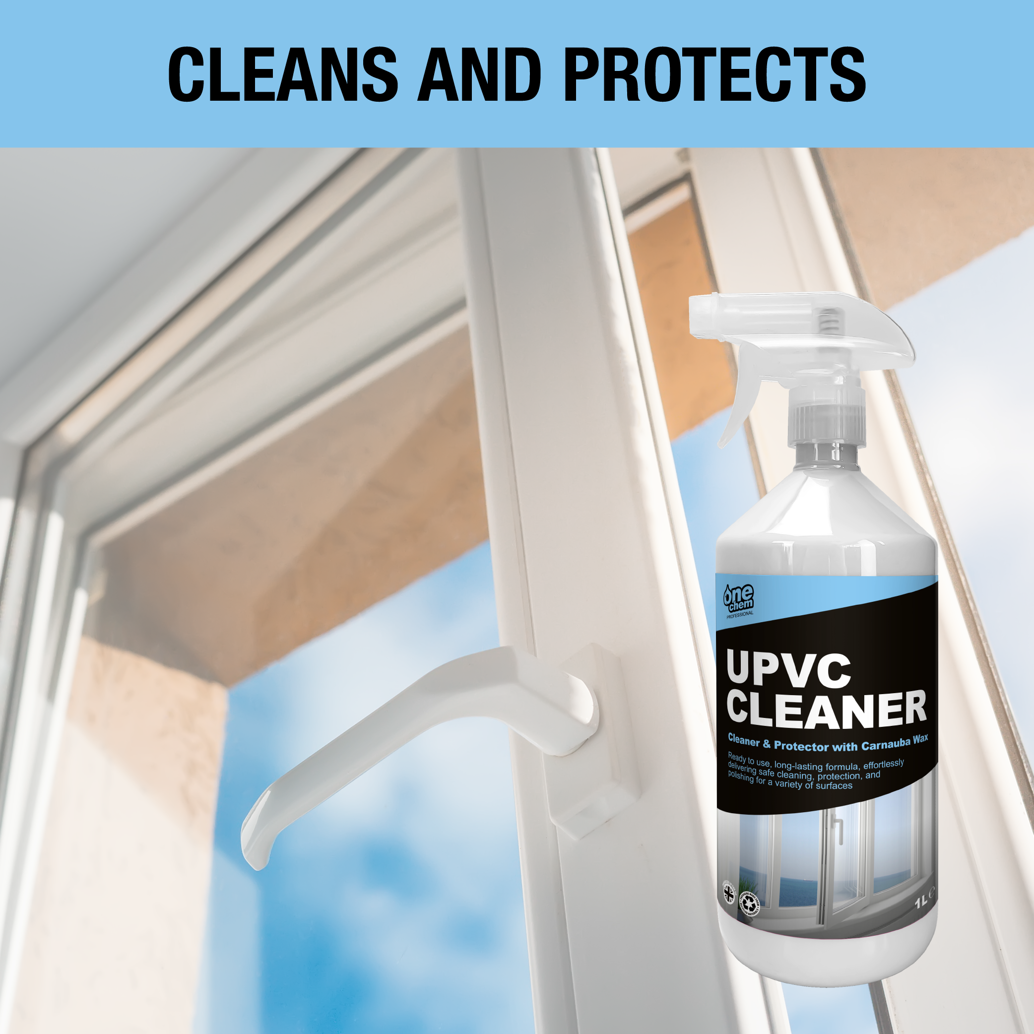 One Chem Professional UPVC Cleaner & Protector