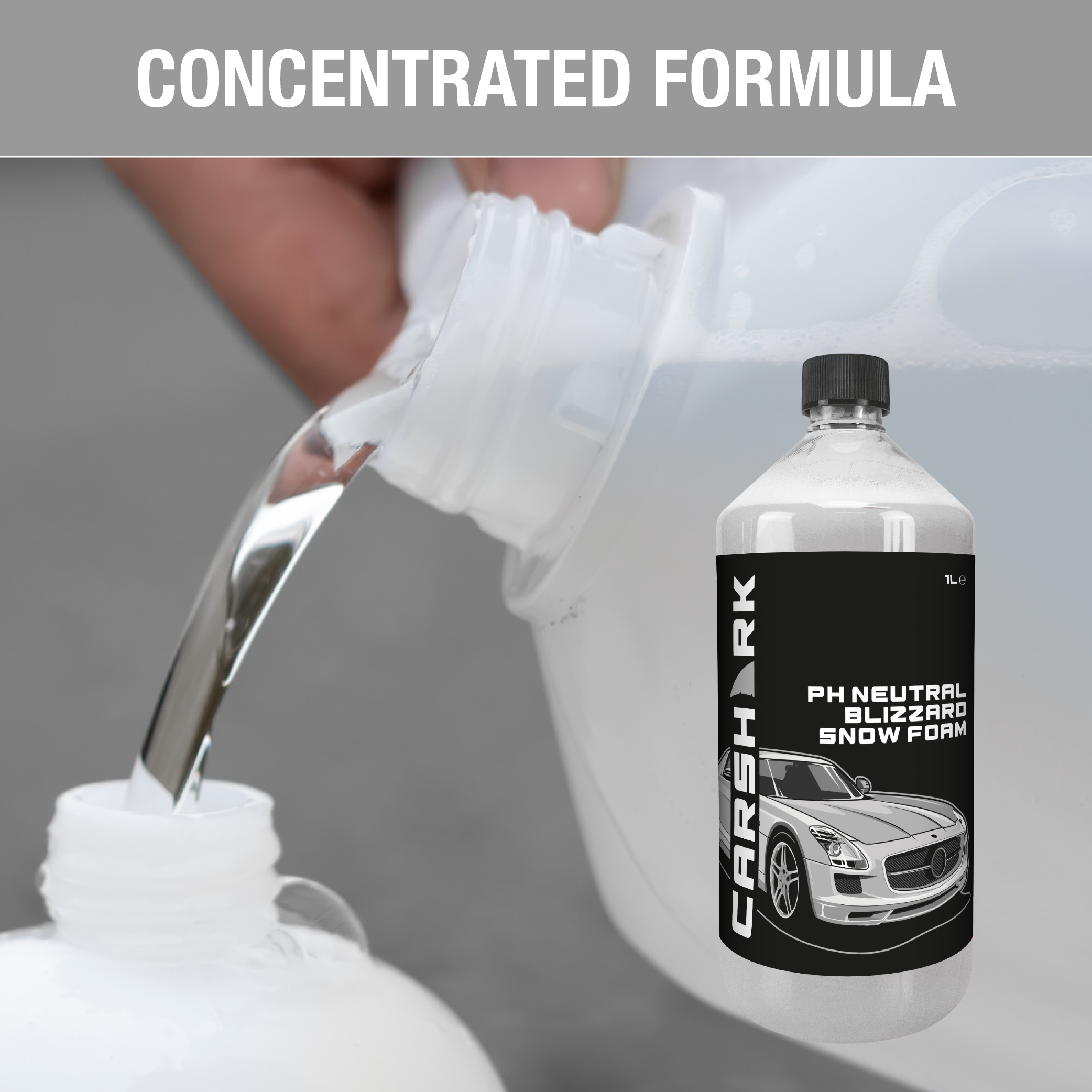 CARSHARK pH Neutral Blizzard Snow Foam