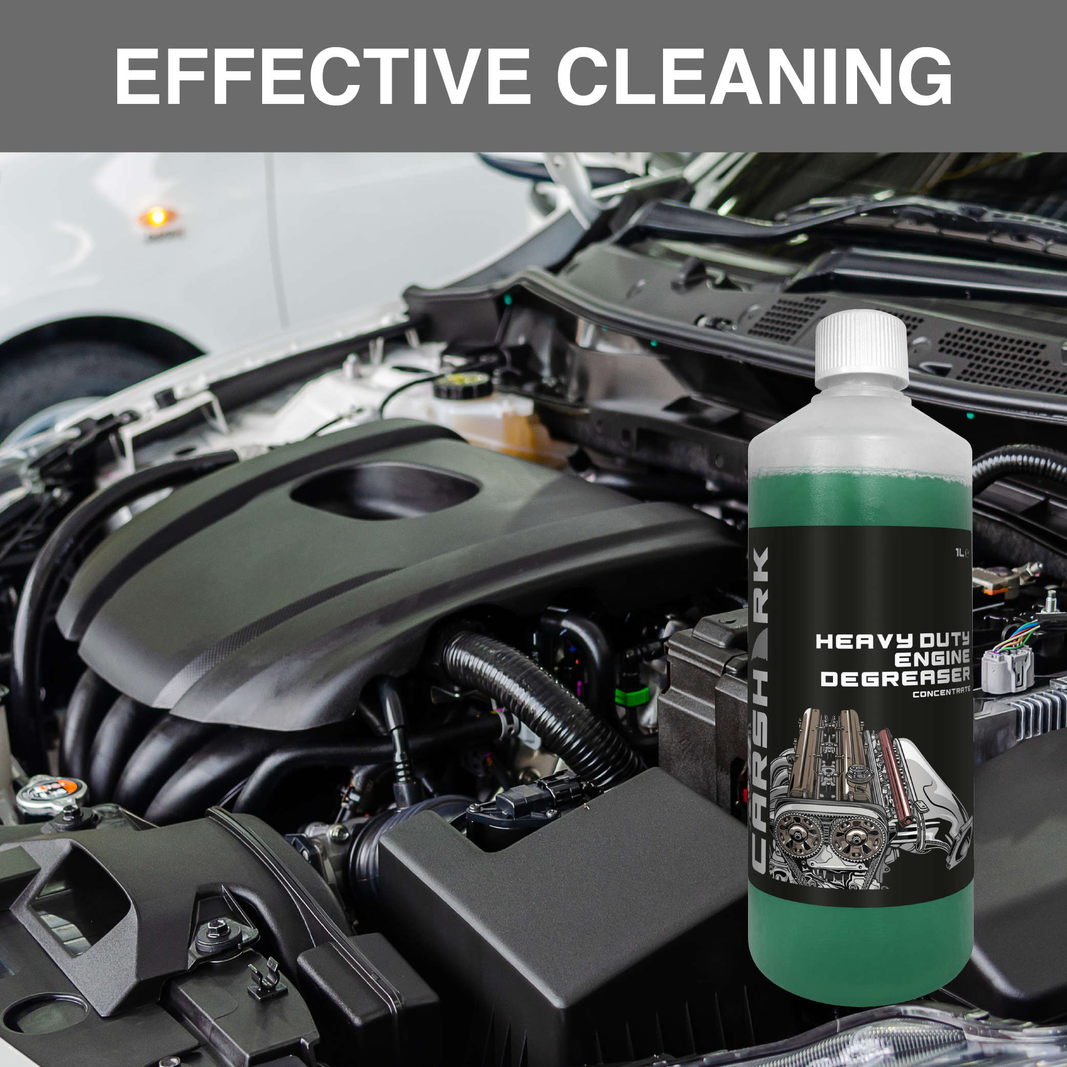 CARSHARK Engine Degreaser - Heavy Duty Concentrate
