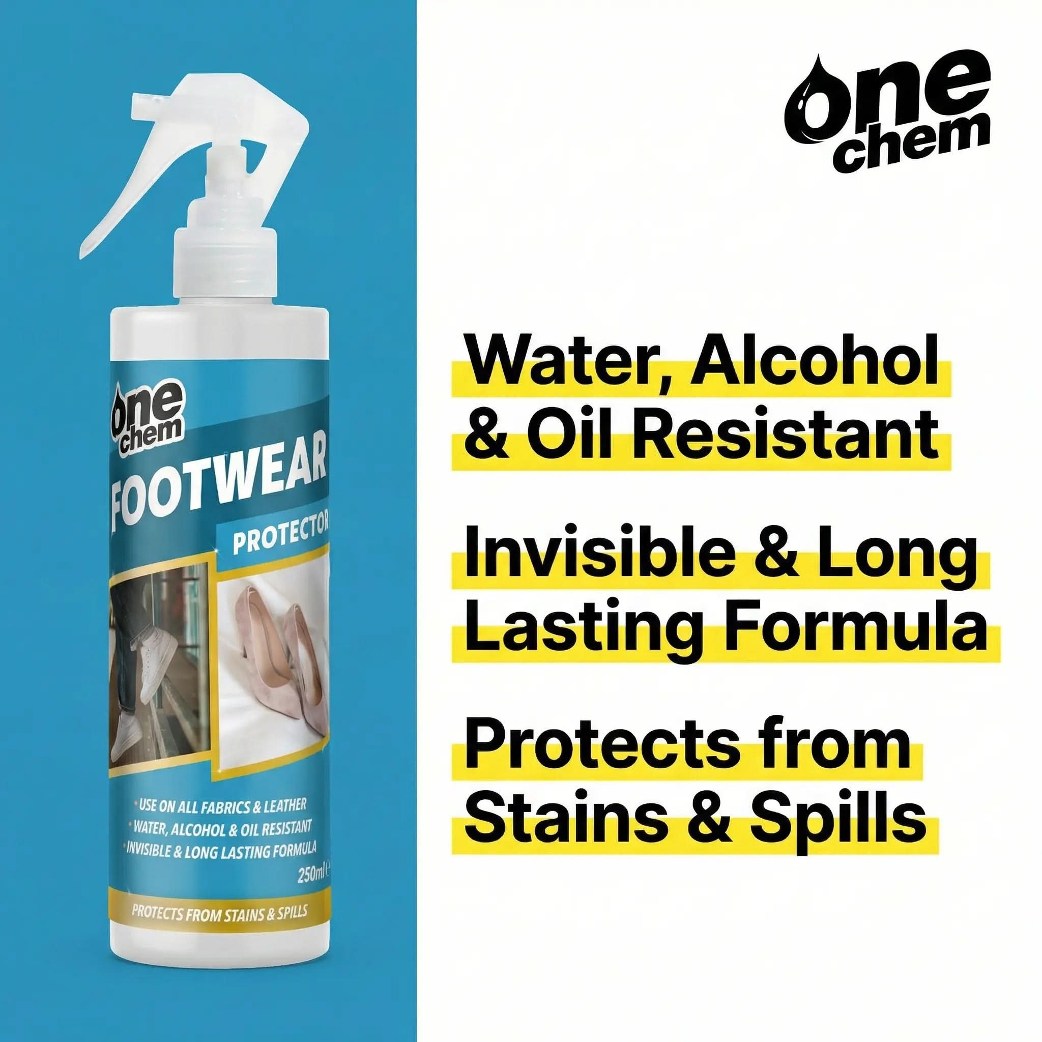 One Chem Footwear Protector - Protects from Stain & Spills