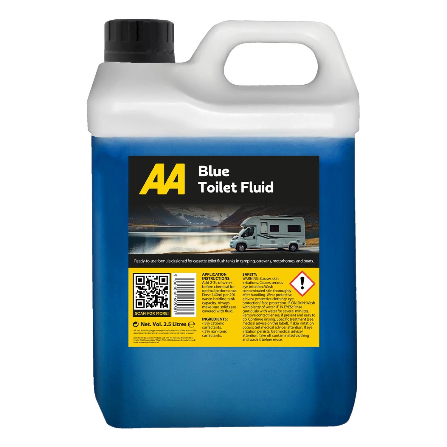 AA Toilet Cleaner Blue Flush Fluid