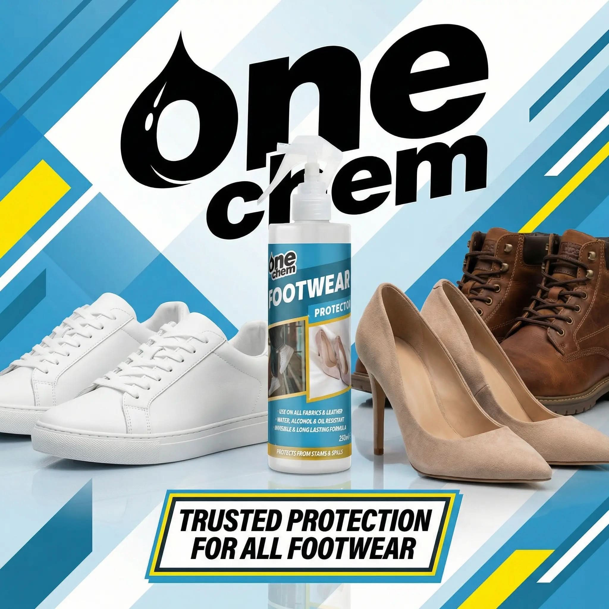 One Chem Footwear Protector - Protects from Stain & Spills