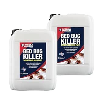 Spear & Jackson Bed Bug Killer - Insecticide against Flying & Crawling insects