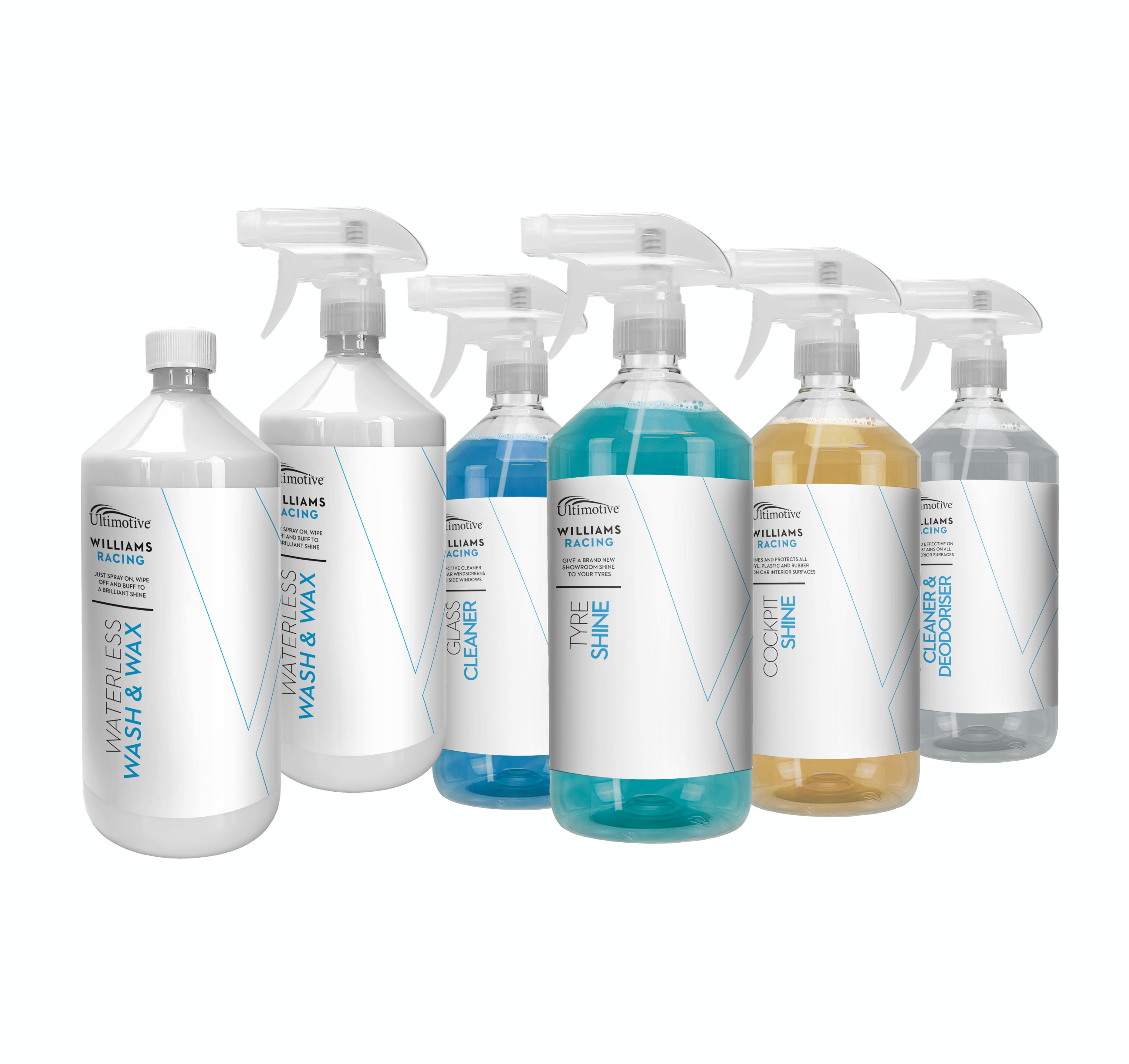 Williams Full Car Cleaning Set 6x1L
