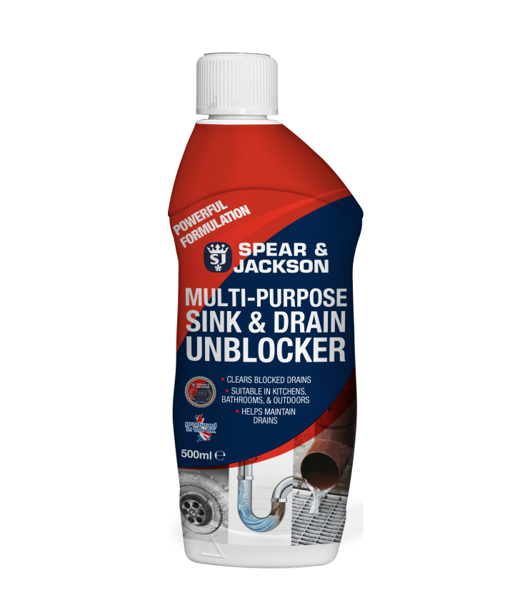 Sink and Drain Unblocker 500ml Spear & Jackson