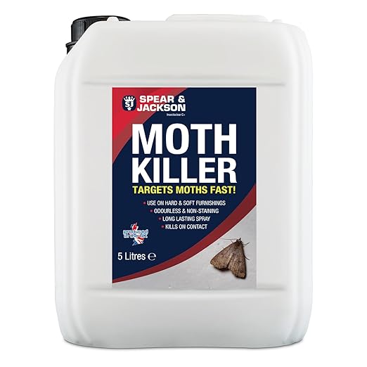 Spear & Jackson Moth Killer - Multi-Insect Control - Odourless