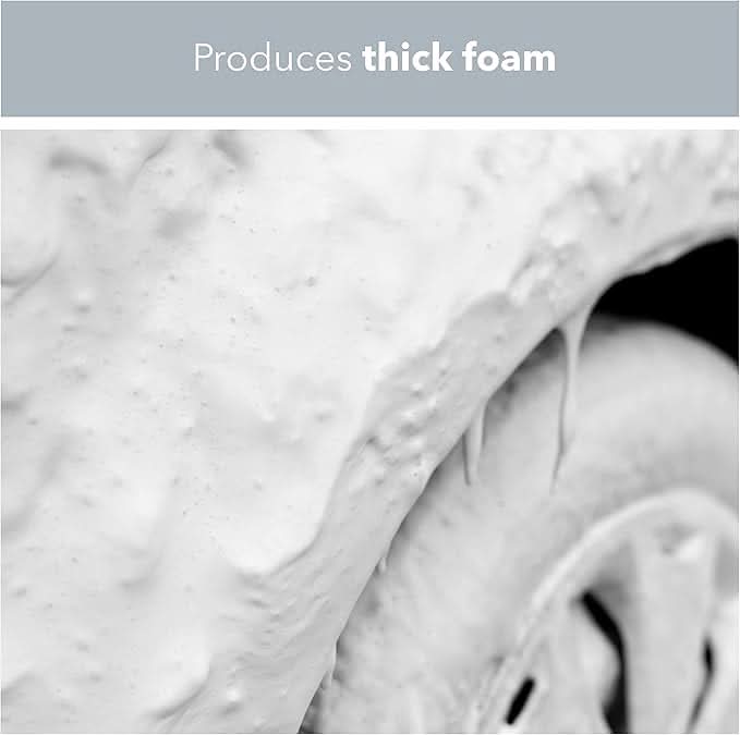 Spear & Jackson Snow Foam Car Cleaner, 2 x 5 Litres, High-Foaming Pressure Washer Concentrate, Cherry