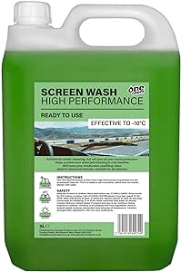 One Chem High Performance Screenwash 5 Litre, Effective down to -10°C