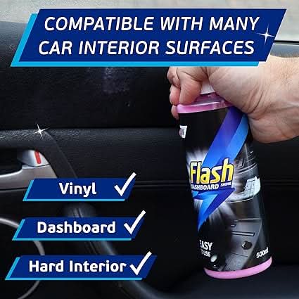 Flash Car Care Dashboard Shine