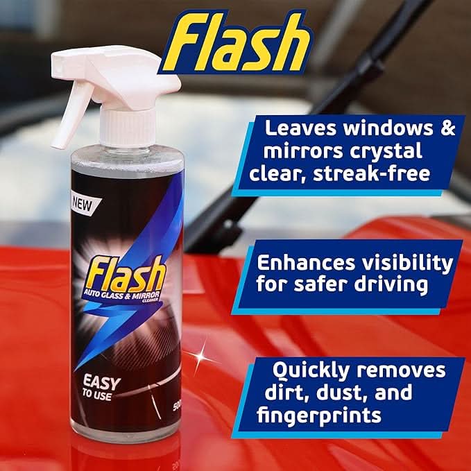 Flash Car Care Glass & Mirror Cleaner