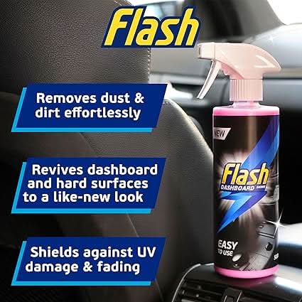 Flash Car Care Dashboard Shine