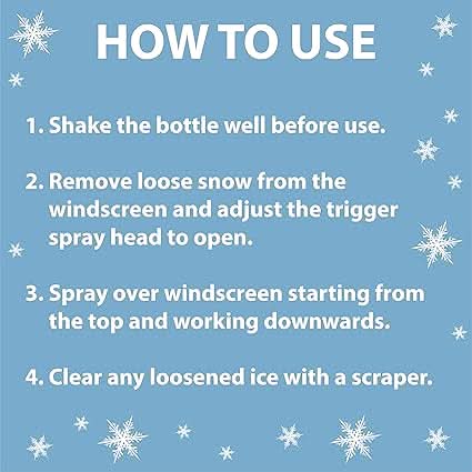 CARSHARK Fast Acting De-icer - Refill