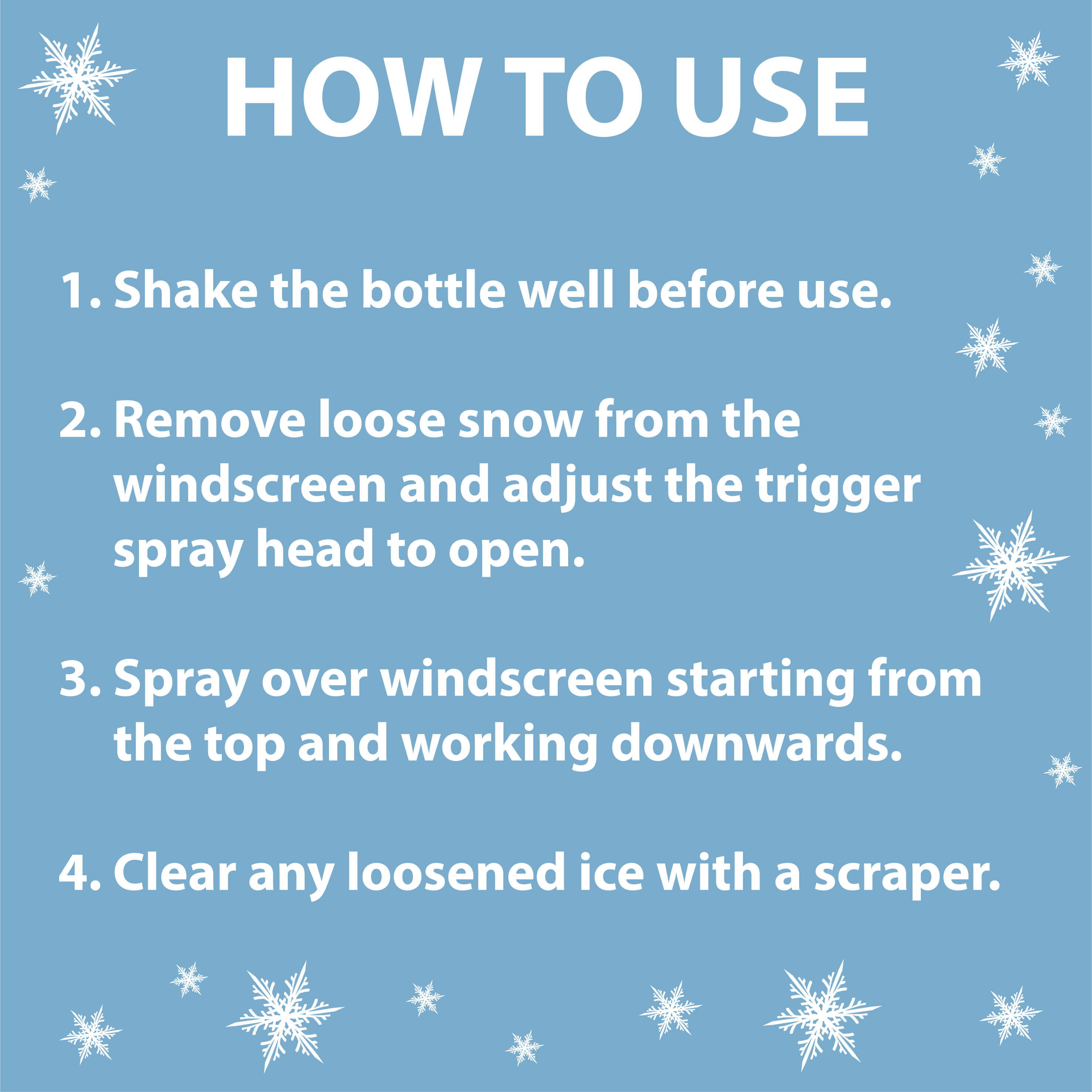 CARSHARK Fast Acting De-Icer 2 x 750ml