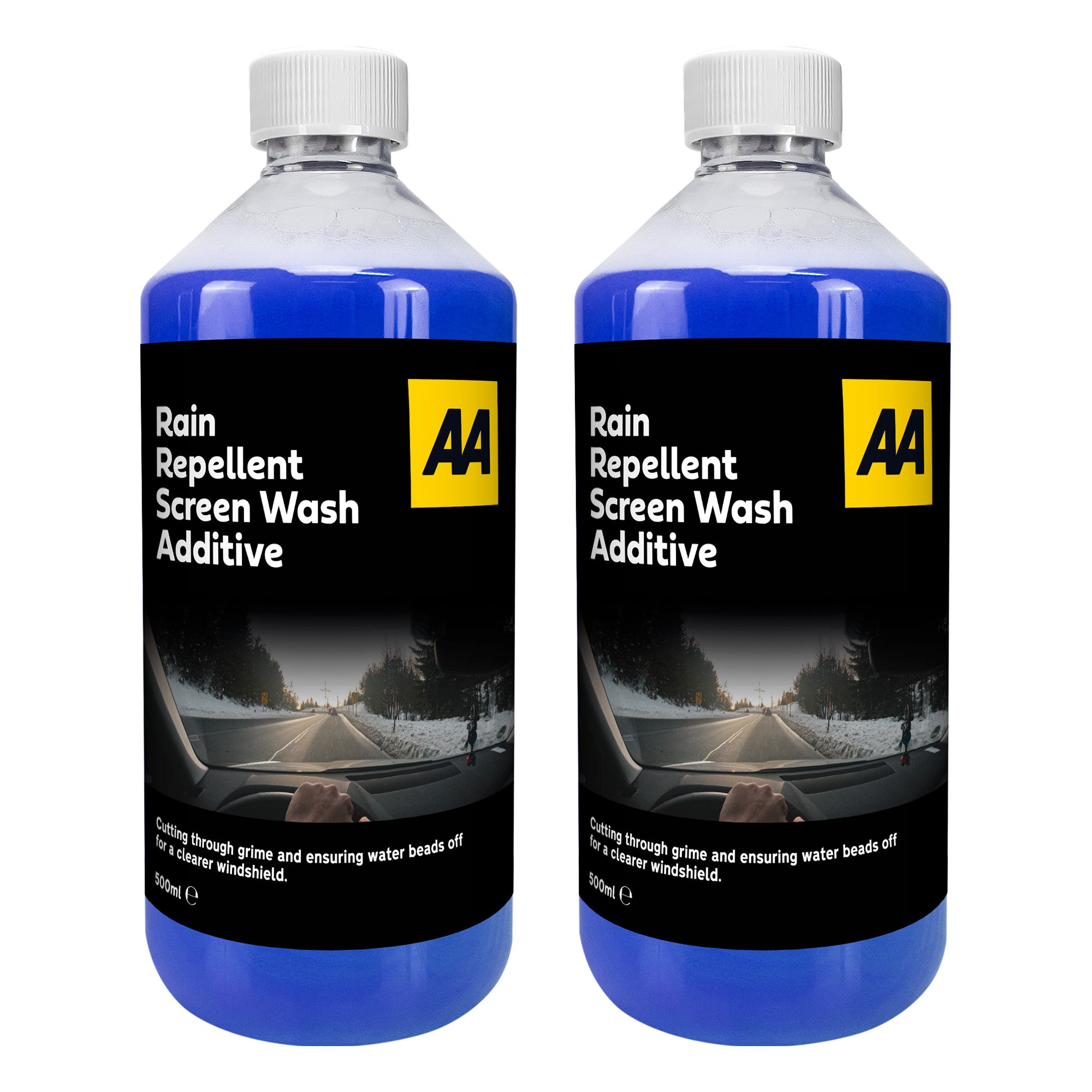 AA Rain Repellent Screenwash Additive - 2 x 500ml