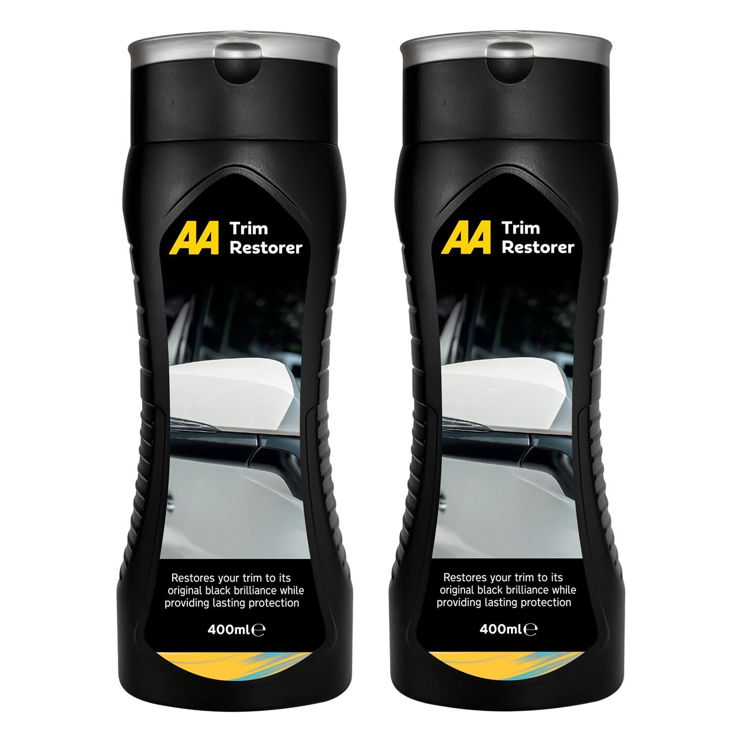 AA Trim Restorer, 2 x 400 ml, Black Plastic and Vinyl Restorer