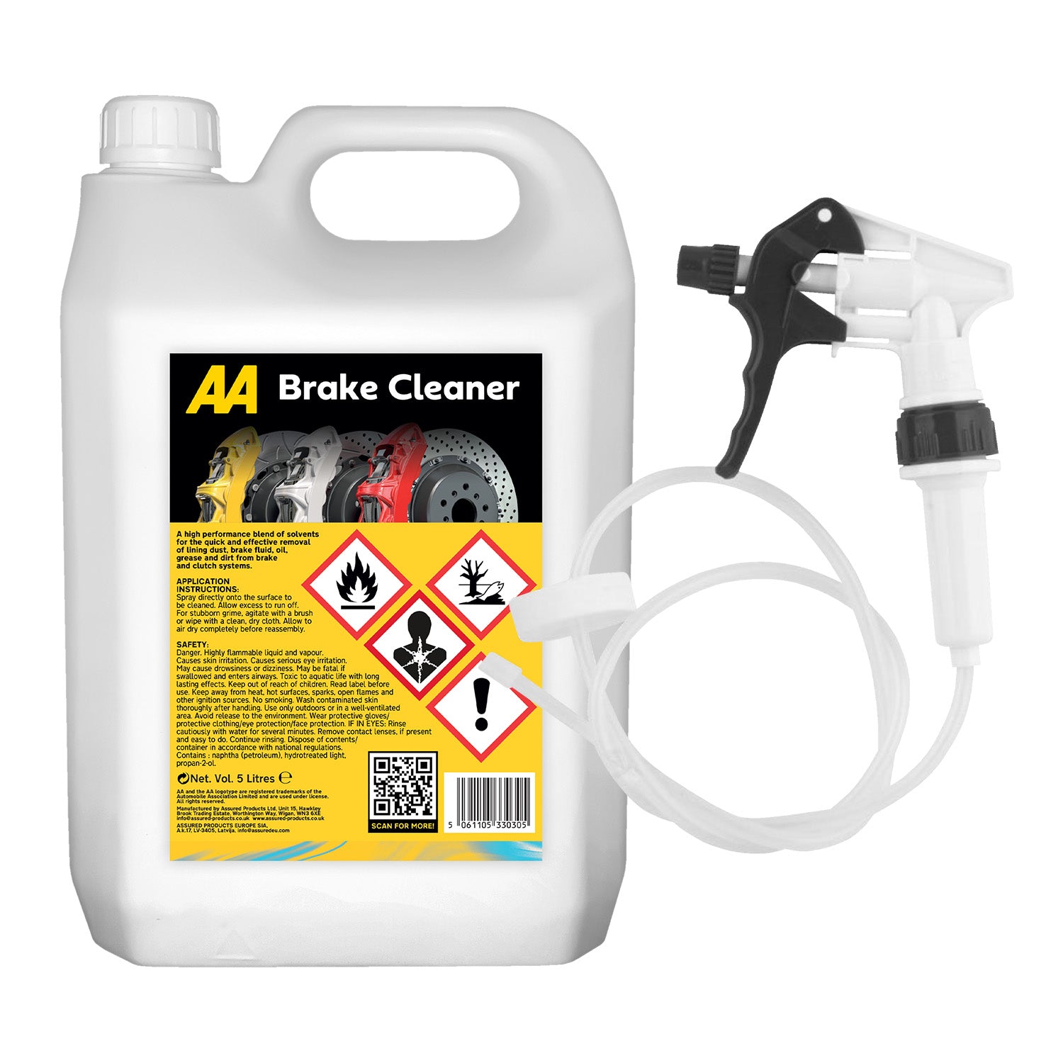 AA Brake Cleaner - Brake and Clutch System Cleaner