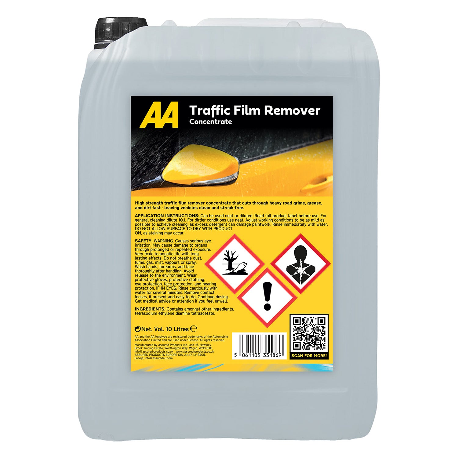 AA Traffic Film Remover
