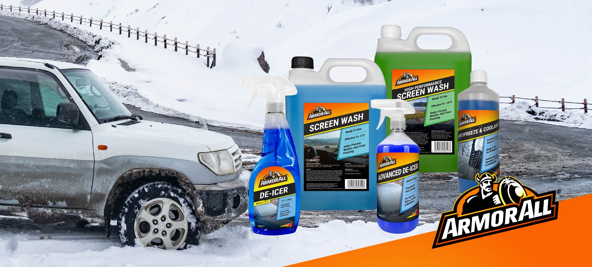 armor all winter car care screenwash deicer antifreeze