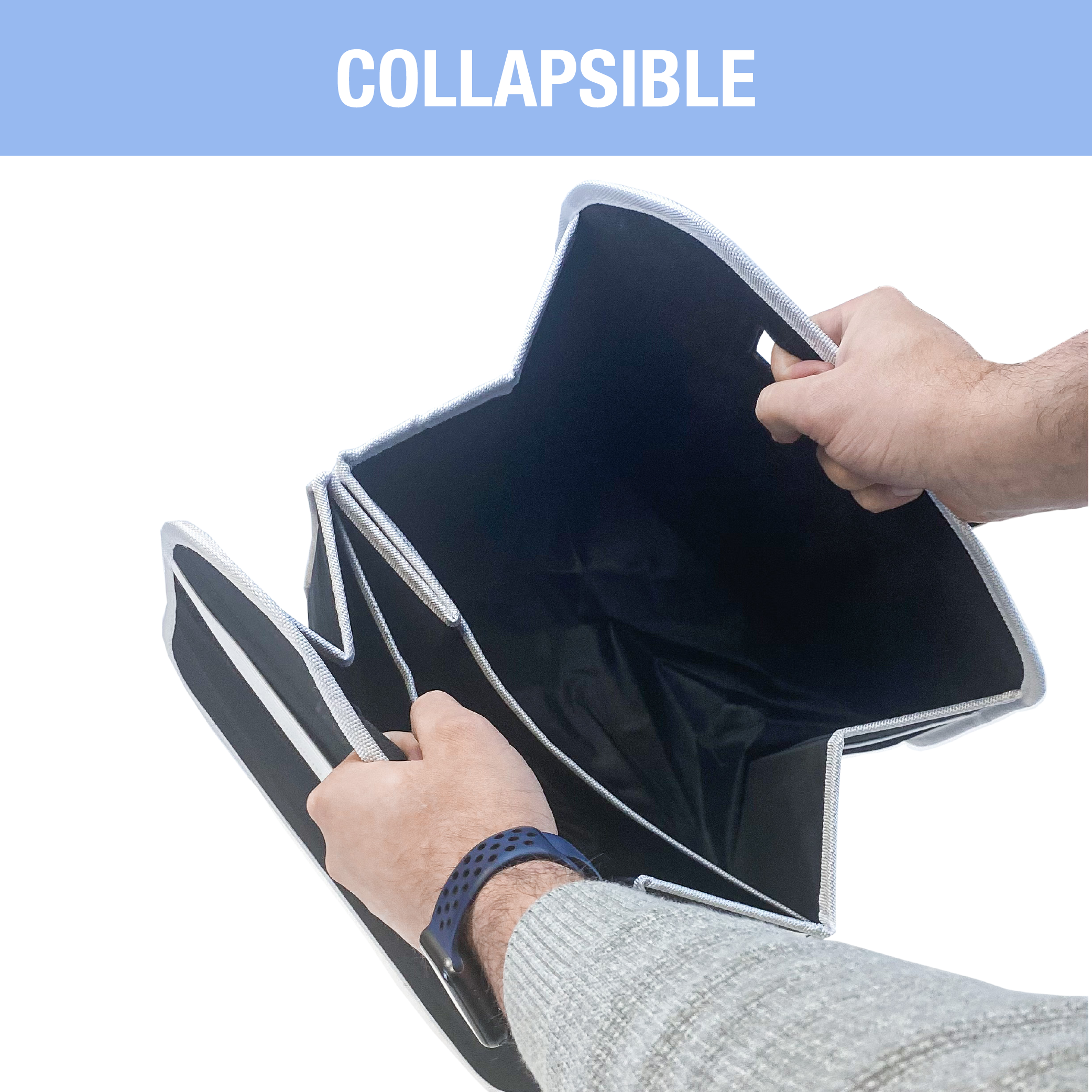 CARSHARK Car Boot Organiser Storage Box, 2-in-1 with Cooler Bag