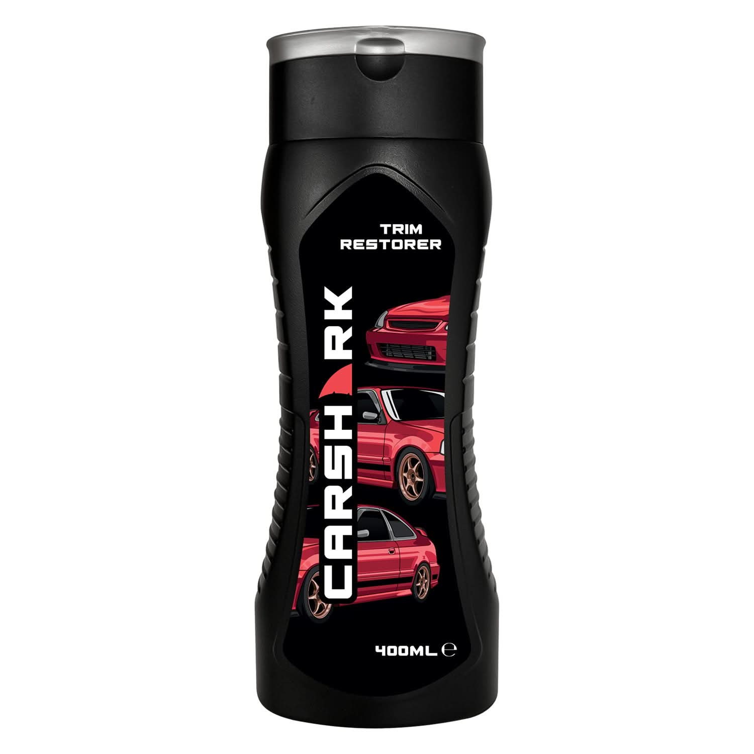 CARSHARK Trim Restorer, 2 x 400 ml, Black Plastic and Vinyl Restorer