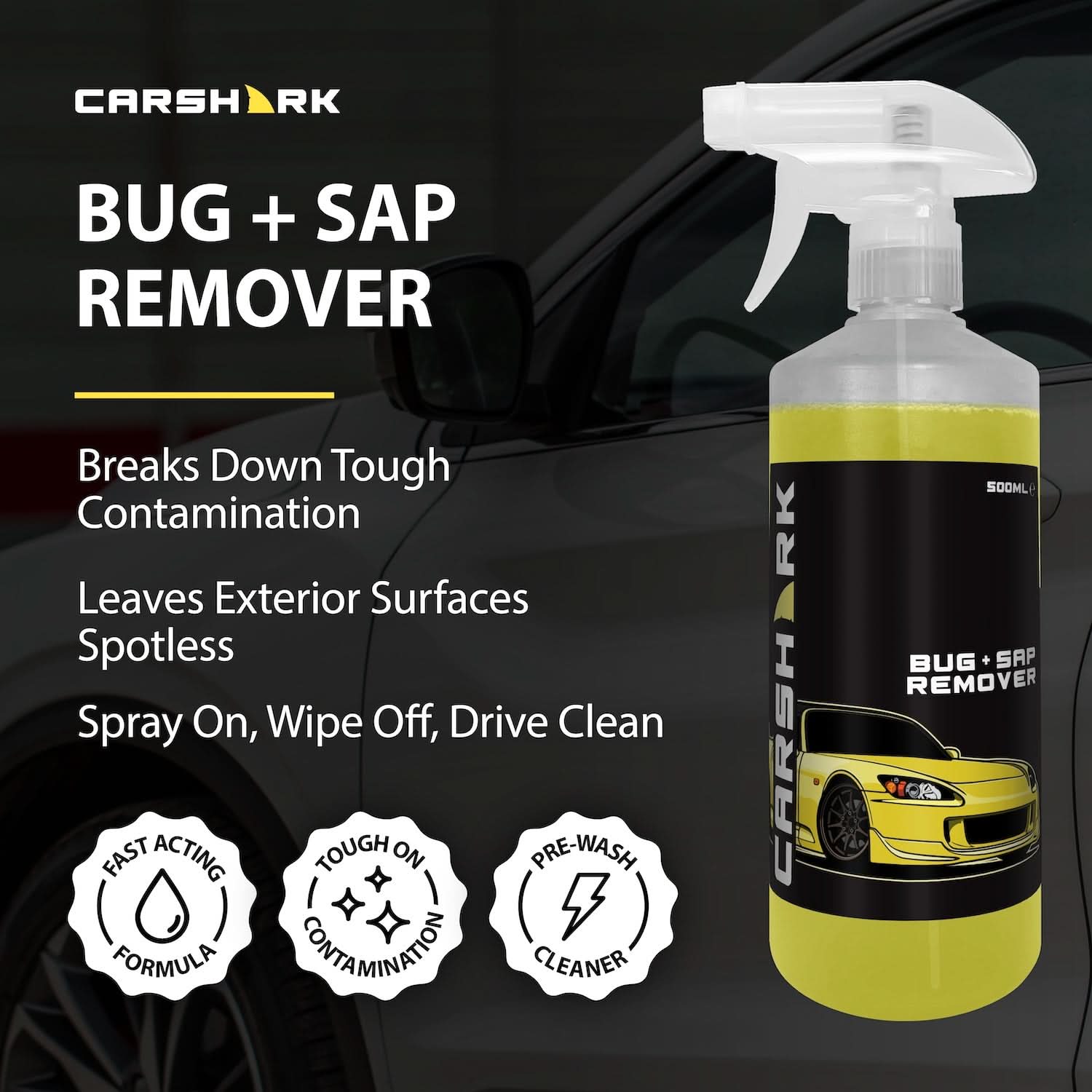 CARSHARK Bug & Sap Remover