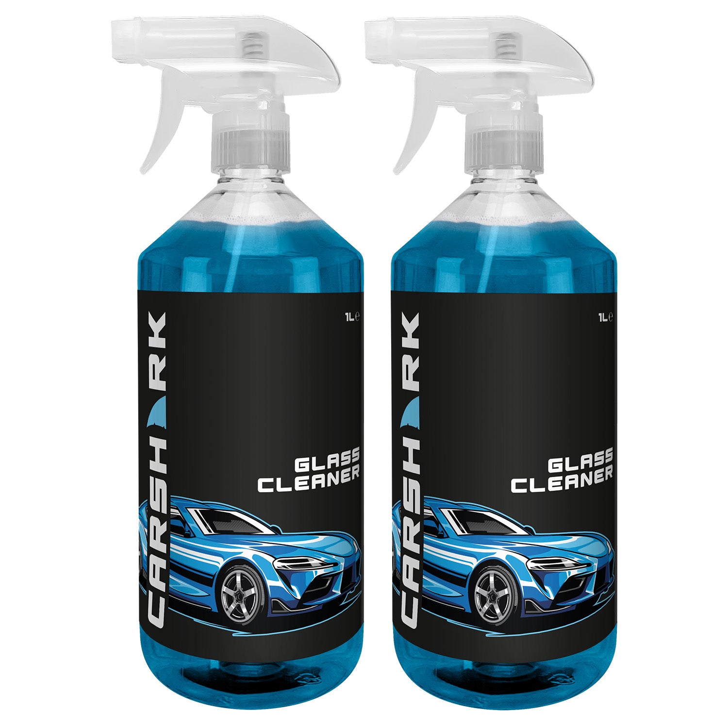 CARSHARK Glass Cleaner 2 x 1L - Multi Pack