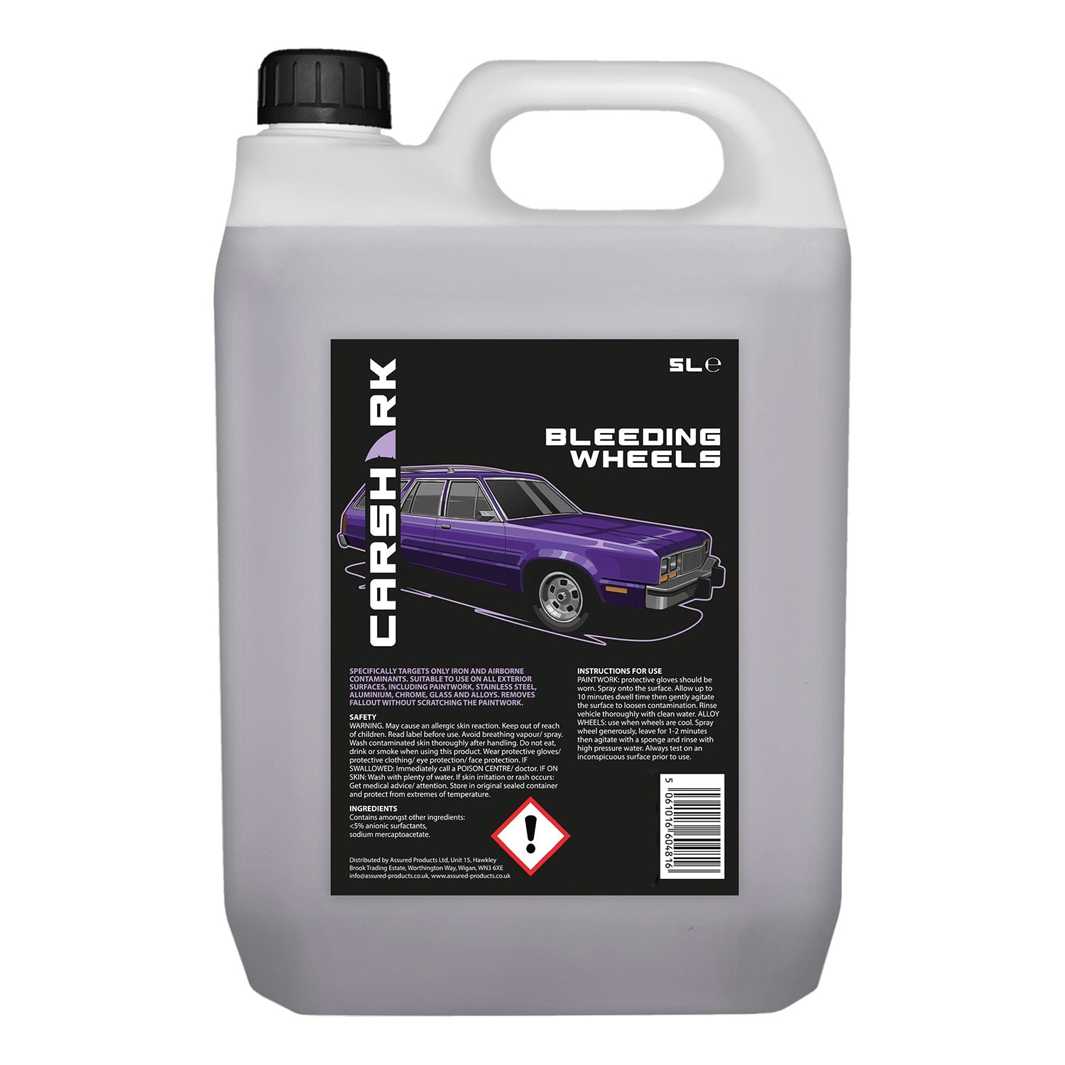 CARSHARK Bleeding Wheels - Iron Fallout Wheel Cleaner