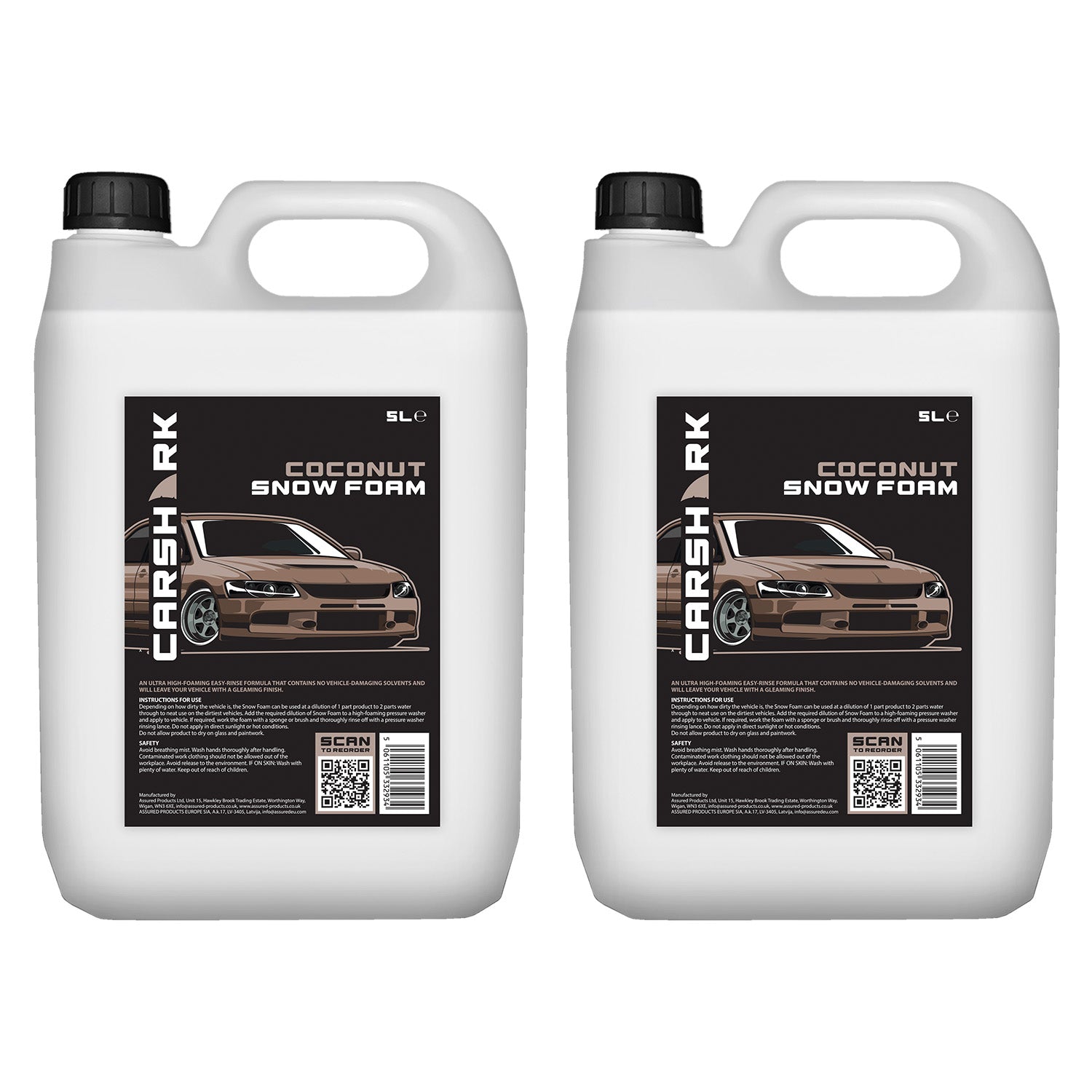 CARSHARK Coconut Snow Foam