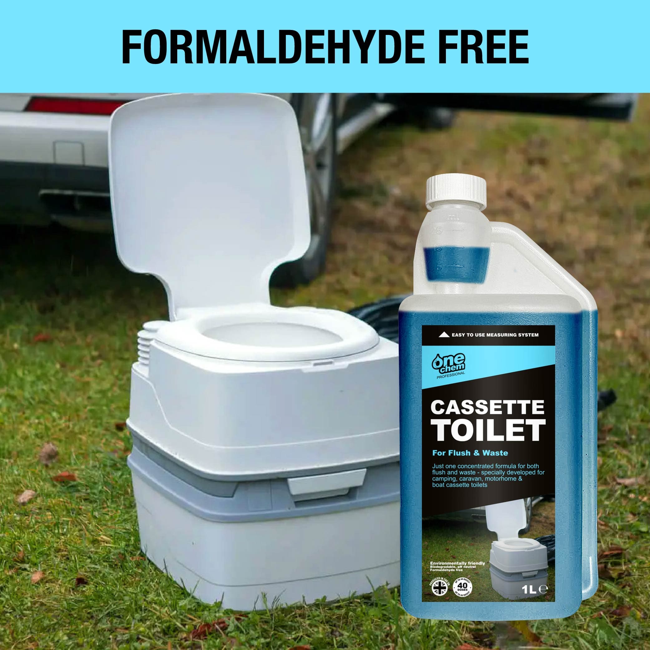 One Chem Professional Cassette Toilet 1L Concentrate