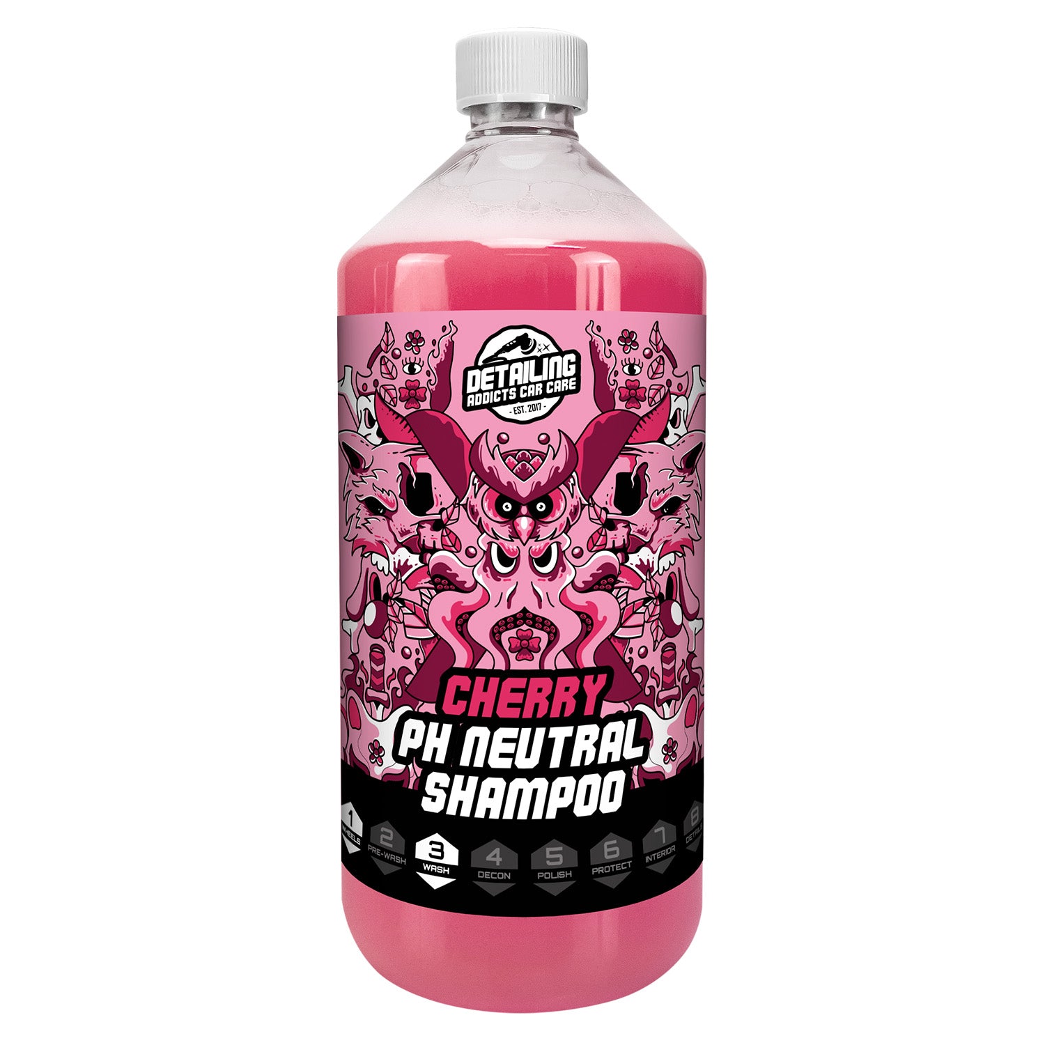Cherry PH Neutral Car Shampoo 1L - Detailing Addicts