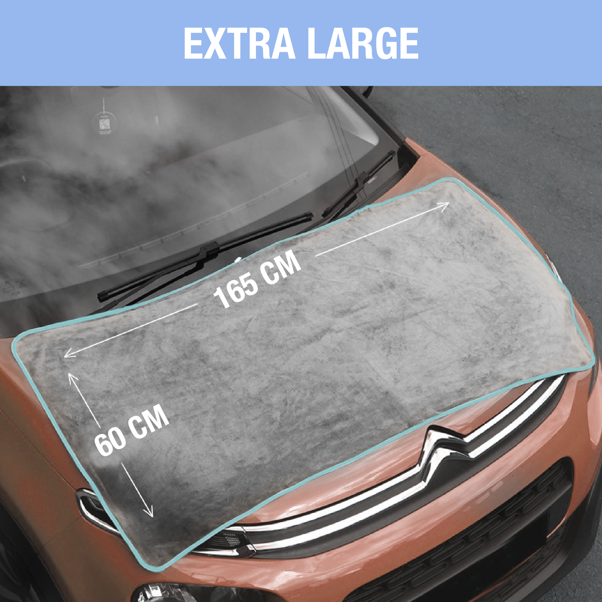 CARSHARK Microfibre Car Drying Towel - Extra Large