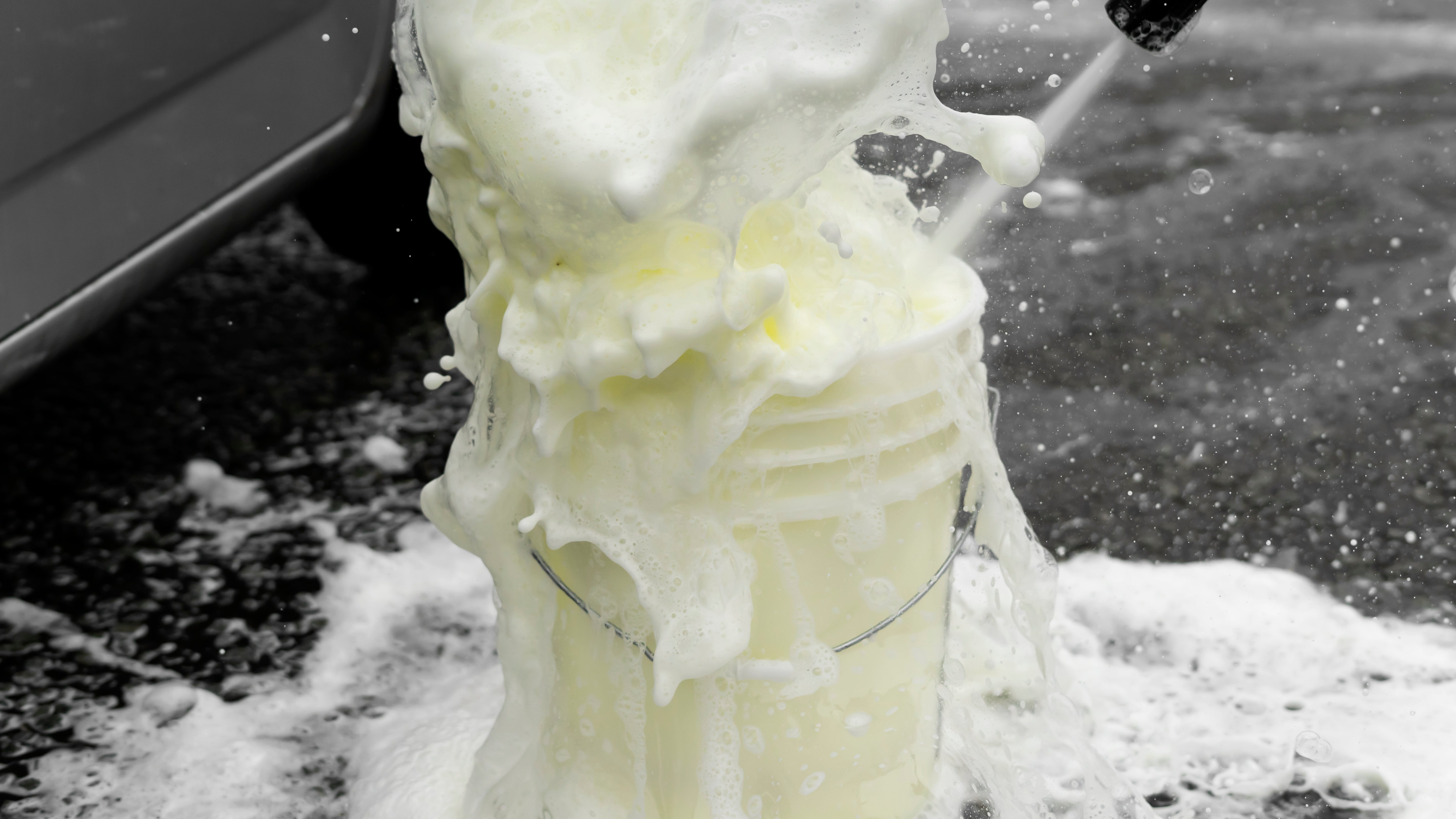 car wash foam