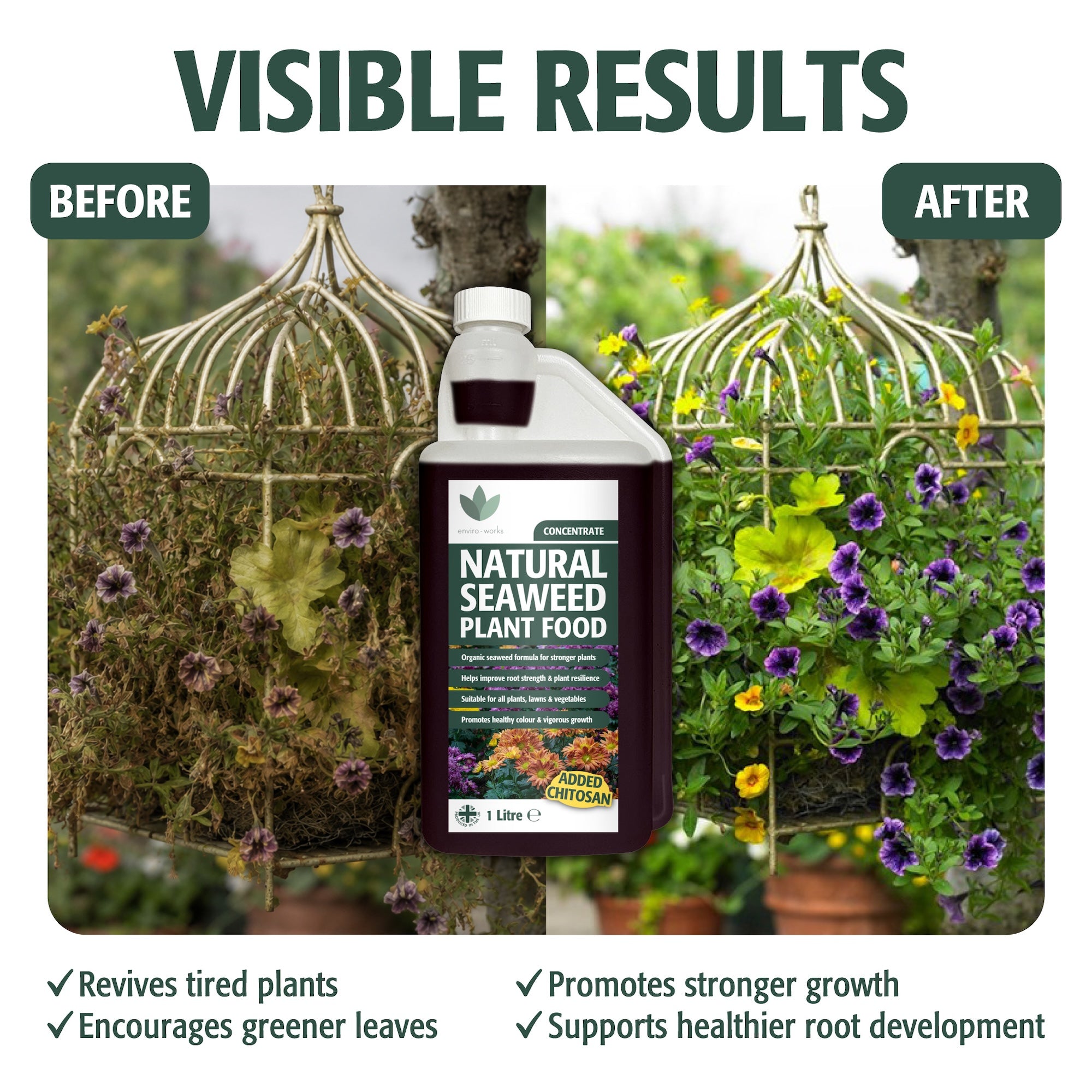 Enviro-Works Natural Seaweed Plant Food