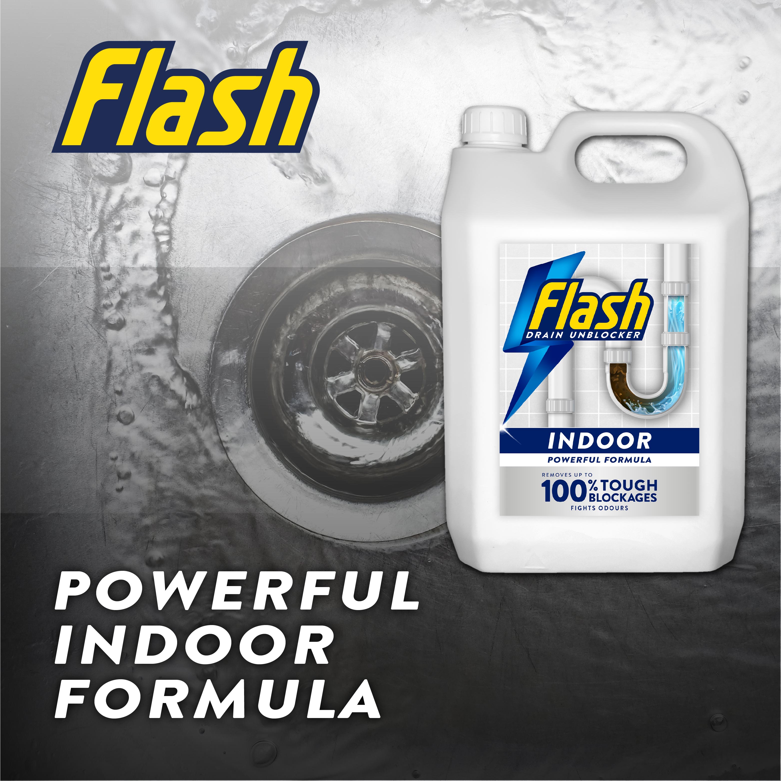 FLASH Indoor Sink and Drain Unblocker 5 Litre