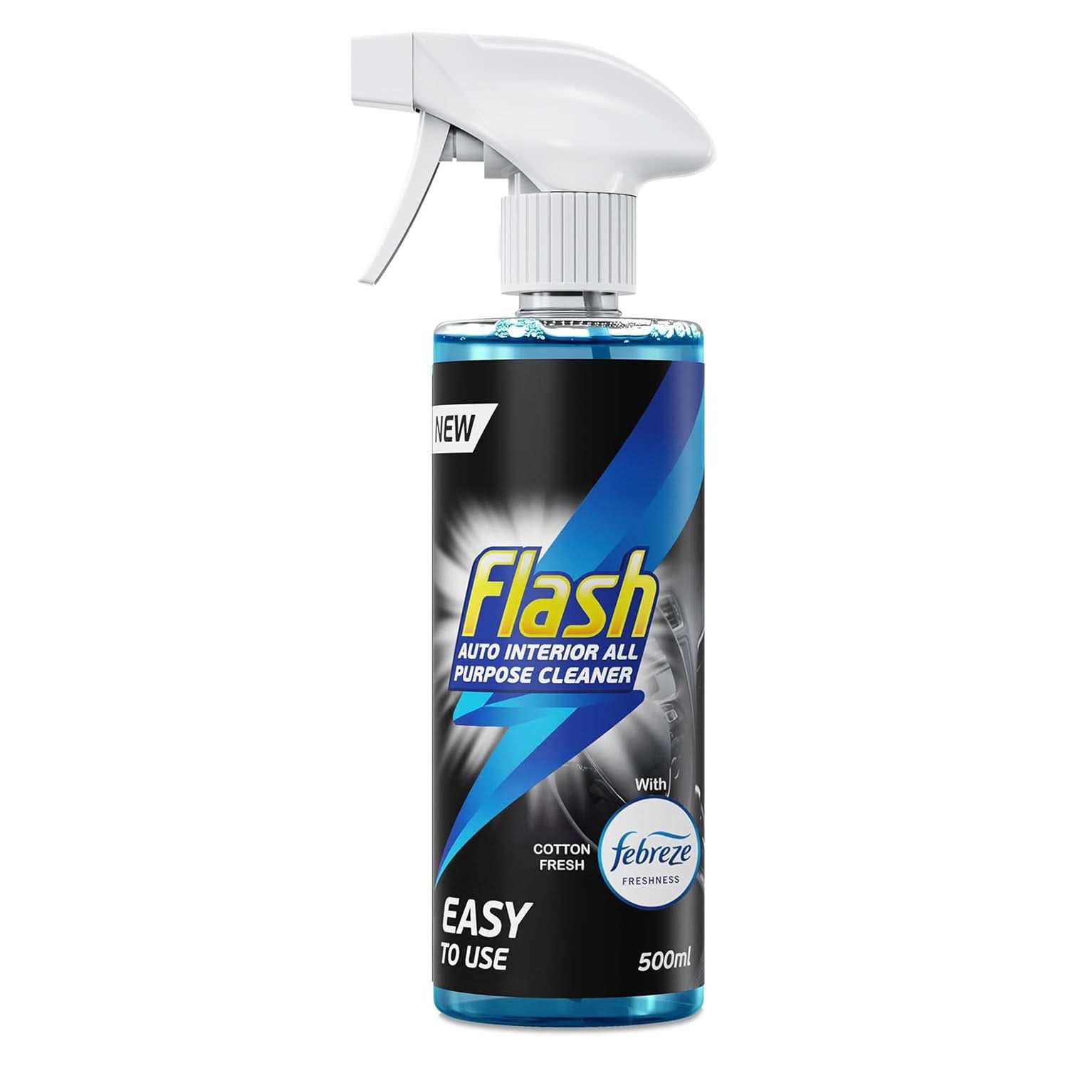Flash Car Care All-Purpose Interior Cleaner - Febreze Cotton Fresh Scent