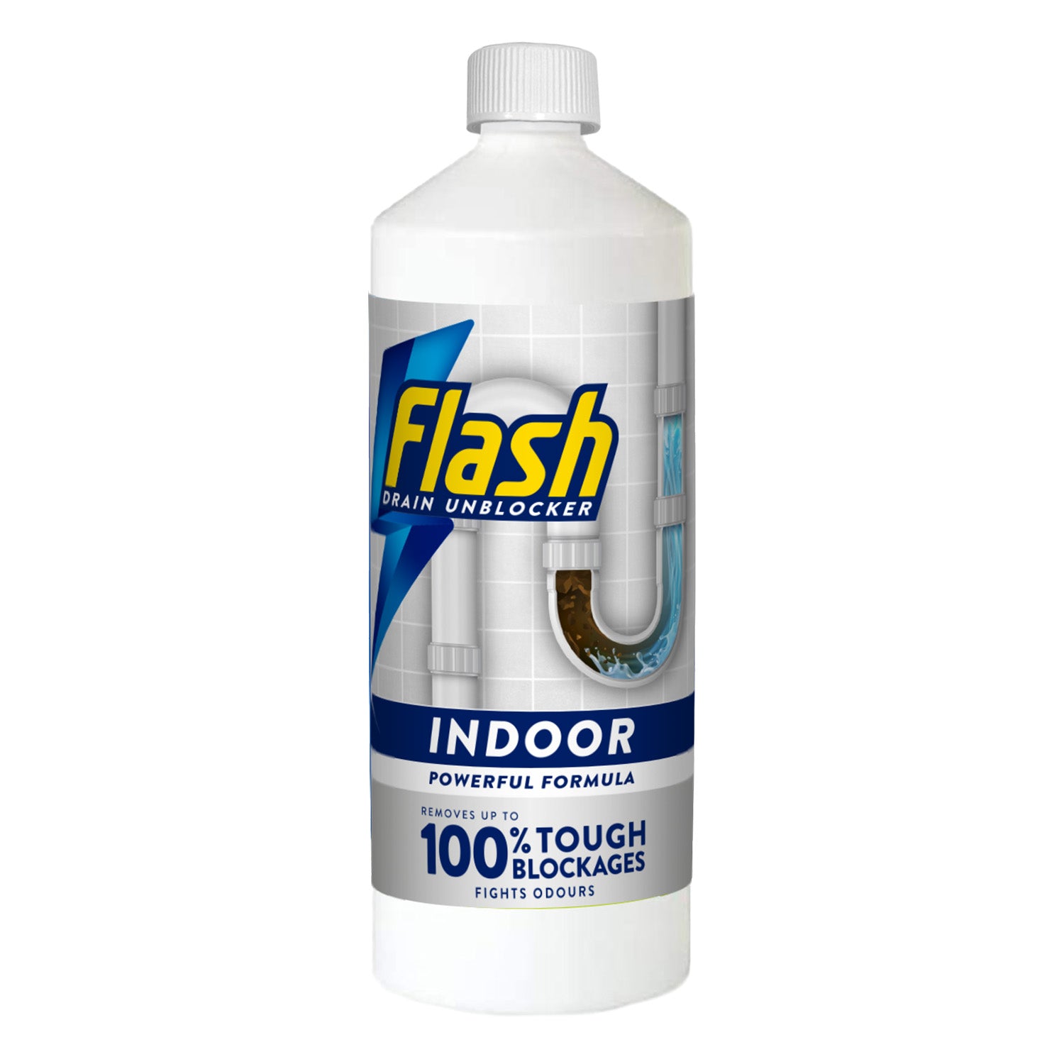 FLASH Indoor Sink and Drain Unblocker 1 Litre