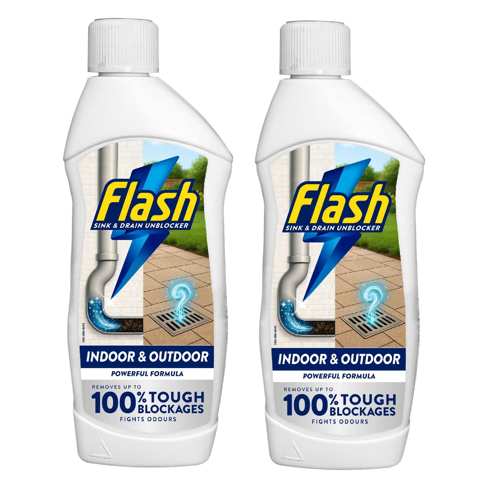 Flash Indoor & Outdoor Sink and Drain Unblocker