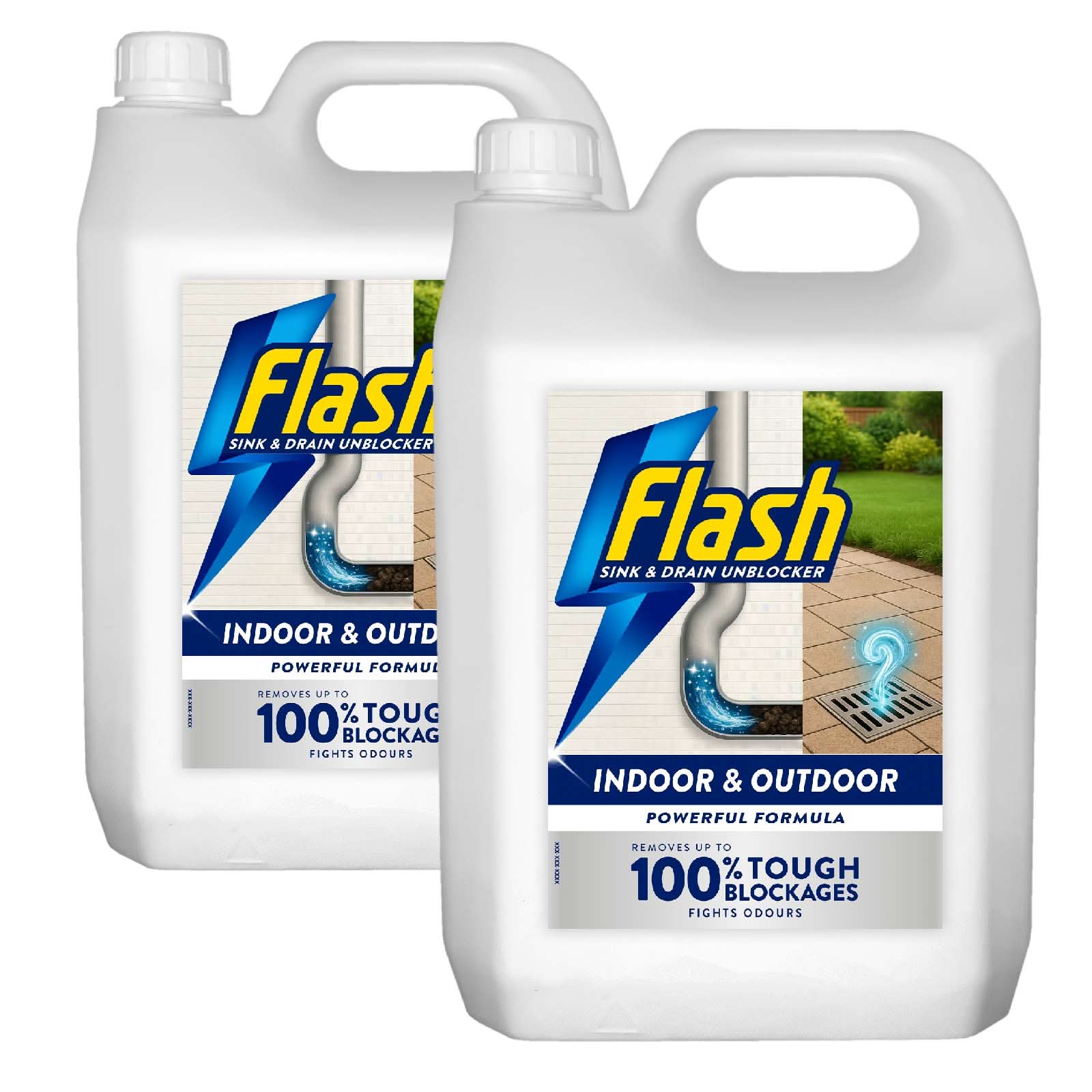 Flash Indoor & Outdoor Sink and Drain Unblocker