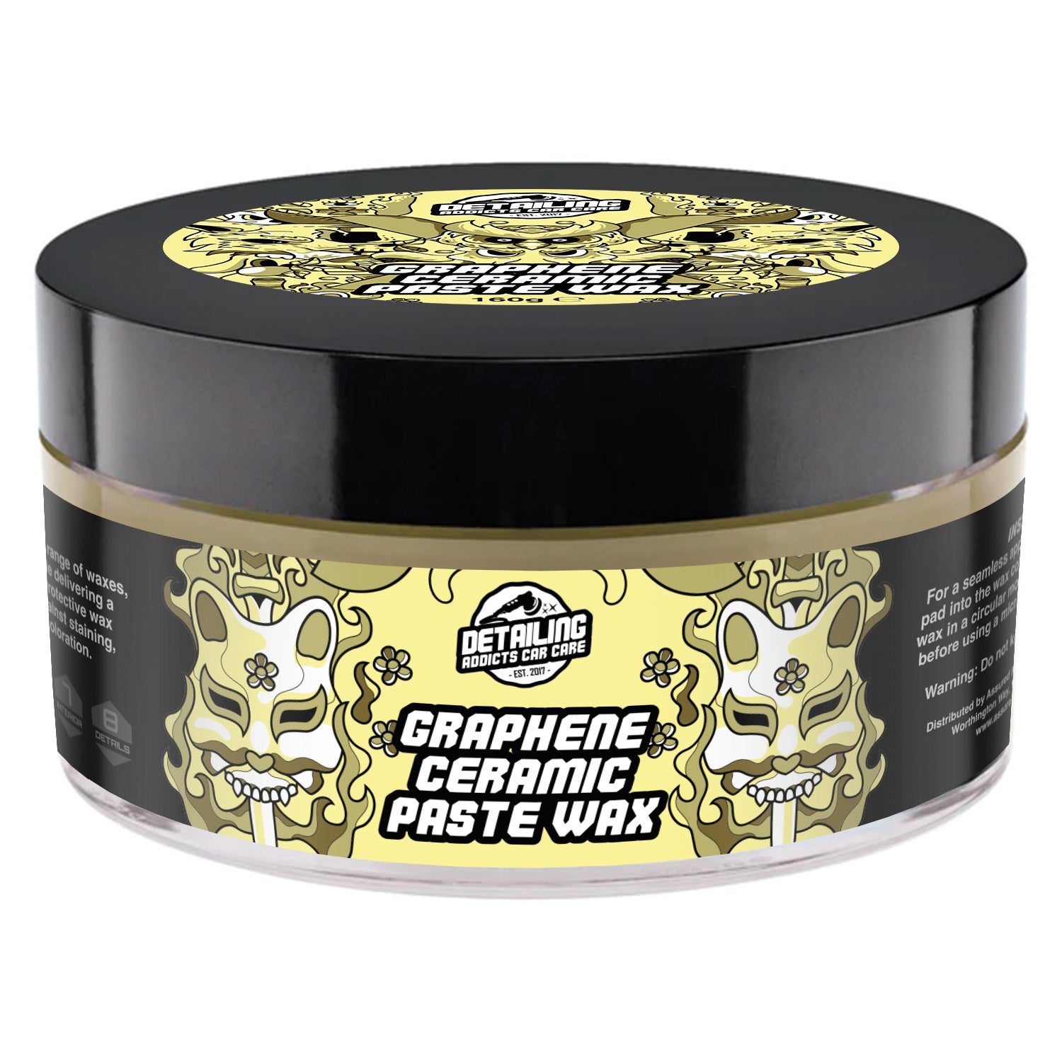 Graphene Ceramic Paste Wax 160g - Detailing Addicts