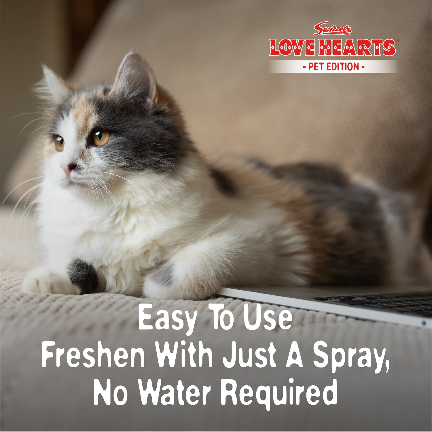 Swizzels Love Hearts - Pet Cologne - 2 x 250ml