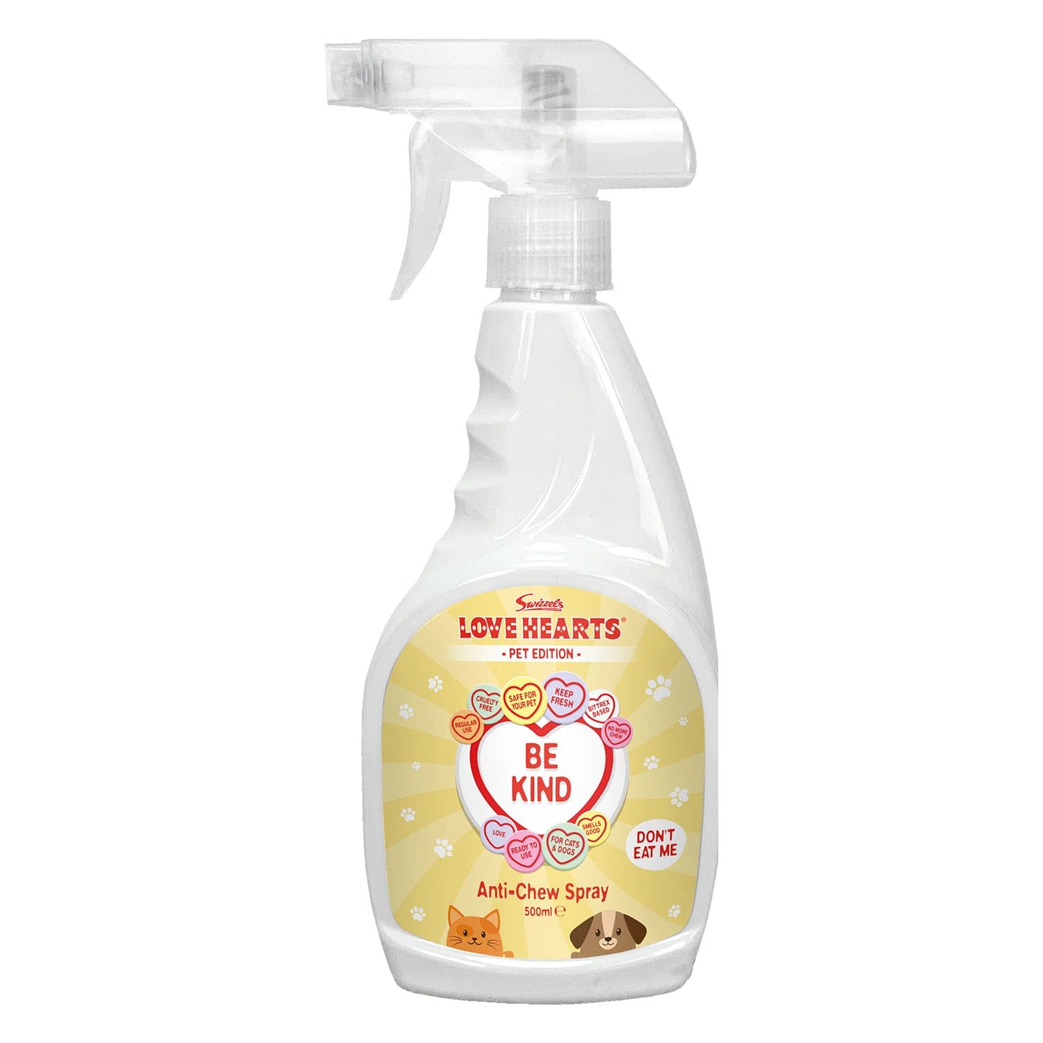 Swizzels Love Hearts Anti-Chew Spray, 500 ml