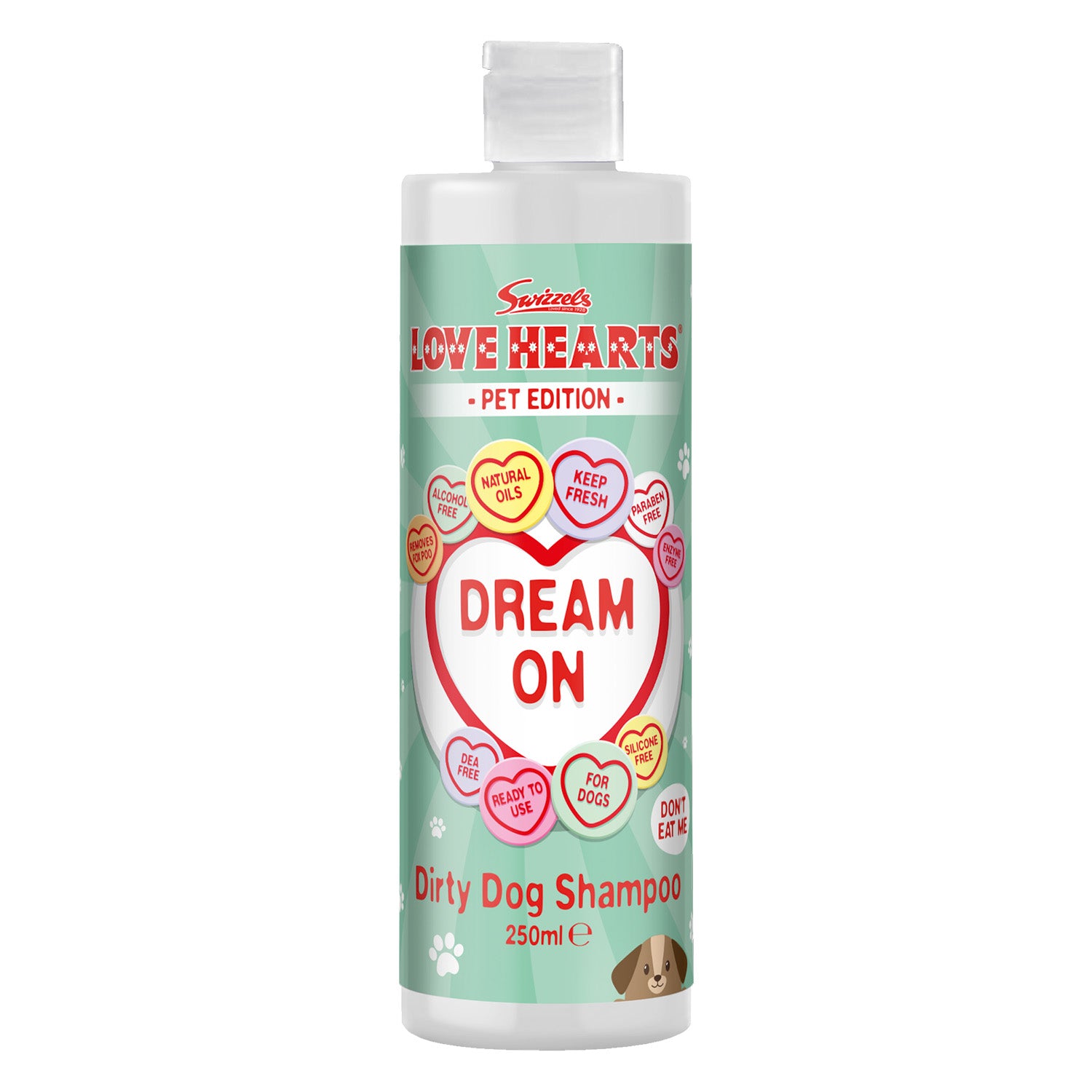 Swizzels Love Hearts - Dirty Dog Shampoo - 250ml