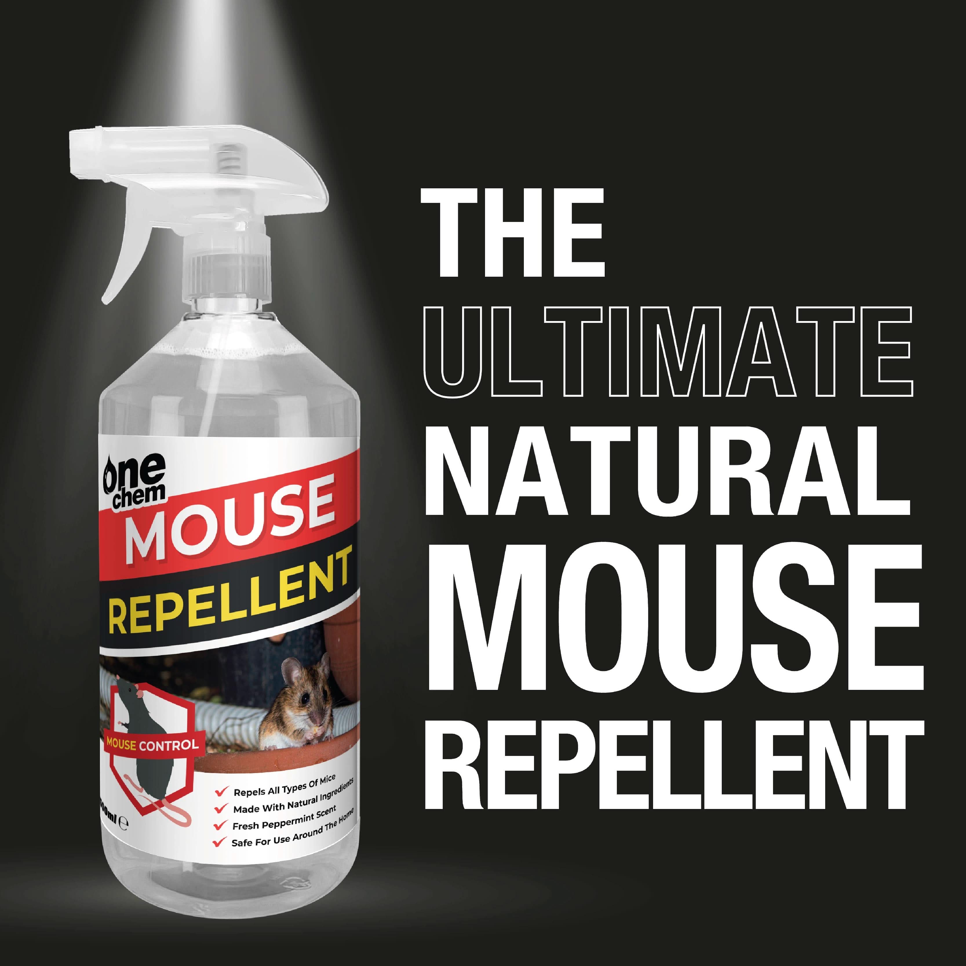 One Chem Mouse Repellent Spray 500ml, Peppermint Scent