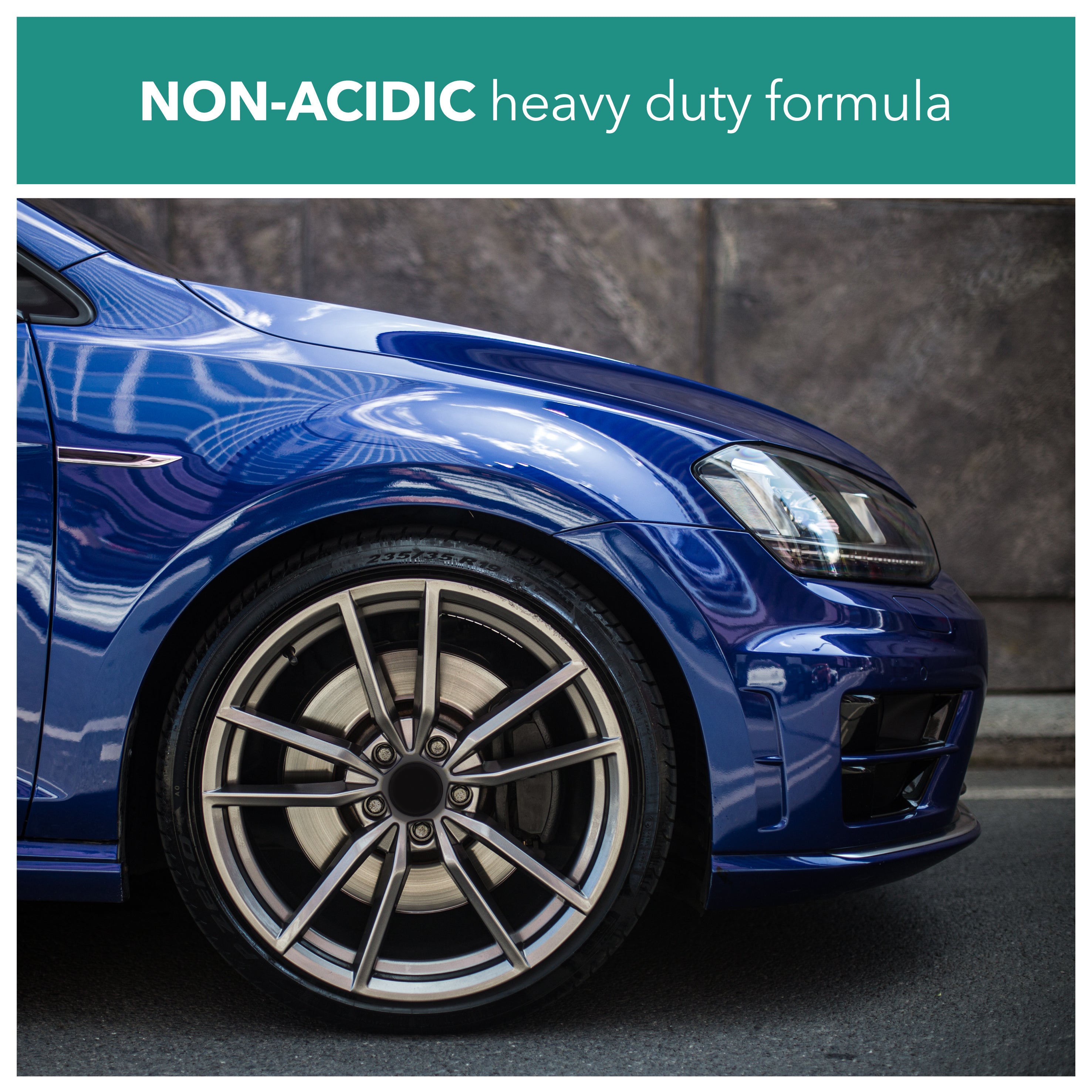 CARSHARK Non-Acidic Wheel Cleaner 2 x 5L (with Long Hose Trigger)