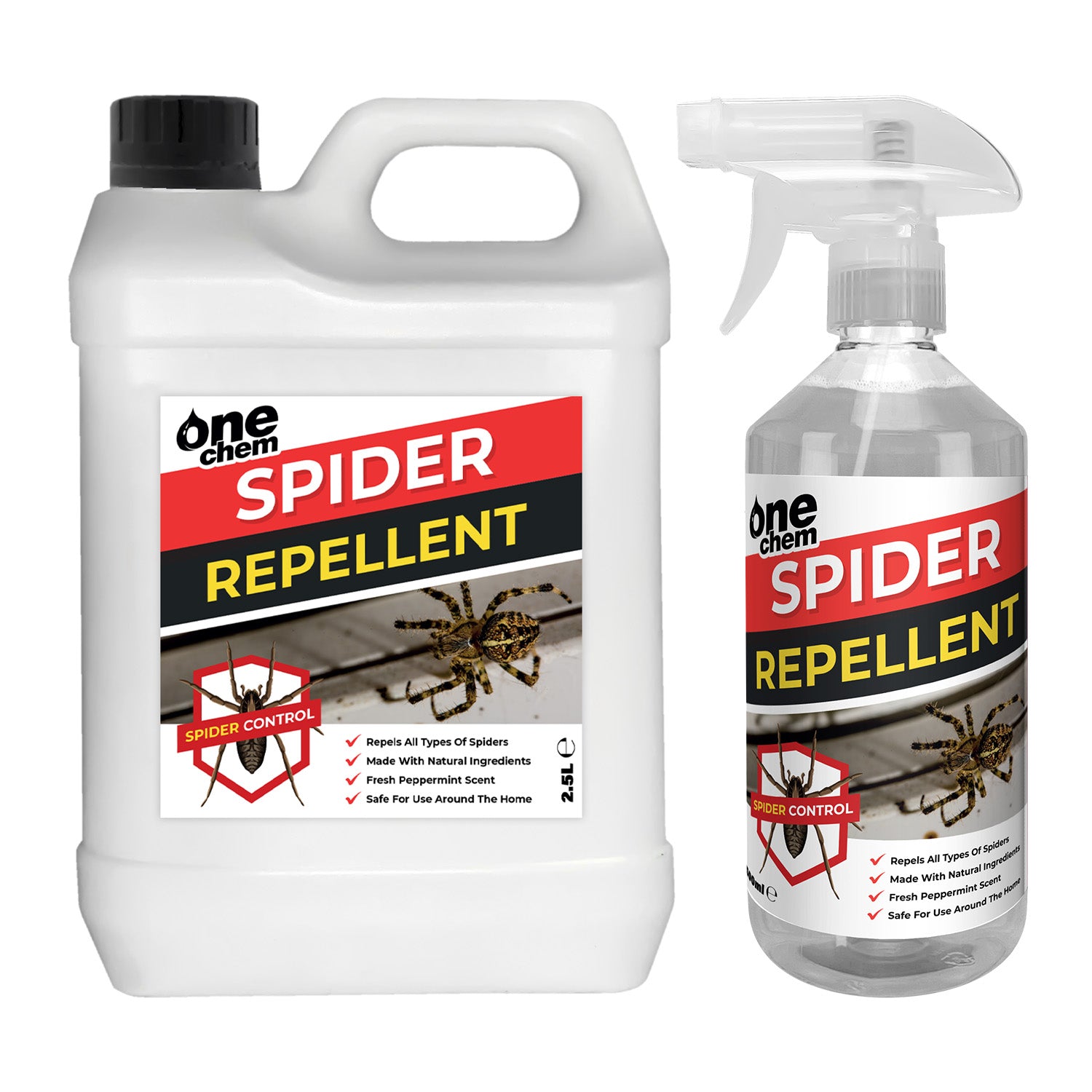 One Chem Spider Repellent Spray - Peppermint Scent