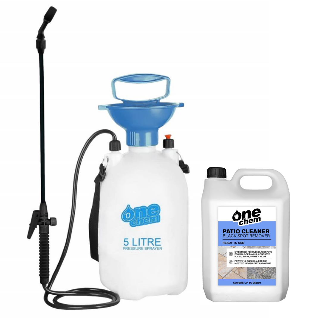One Chem Black Spot Remover RTU 5L (with 5L Pressure Sprayer)