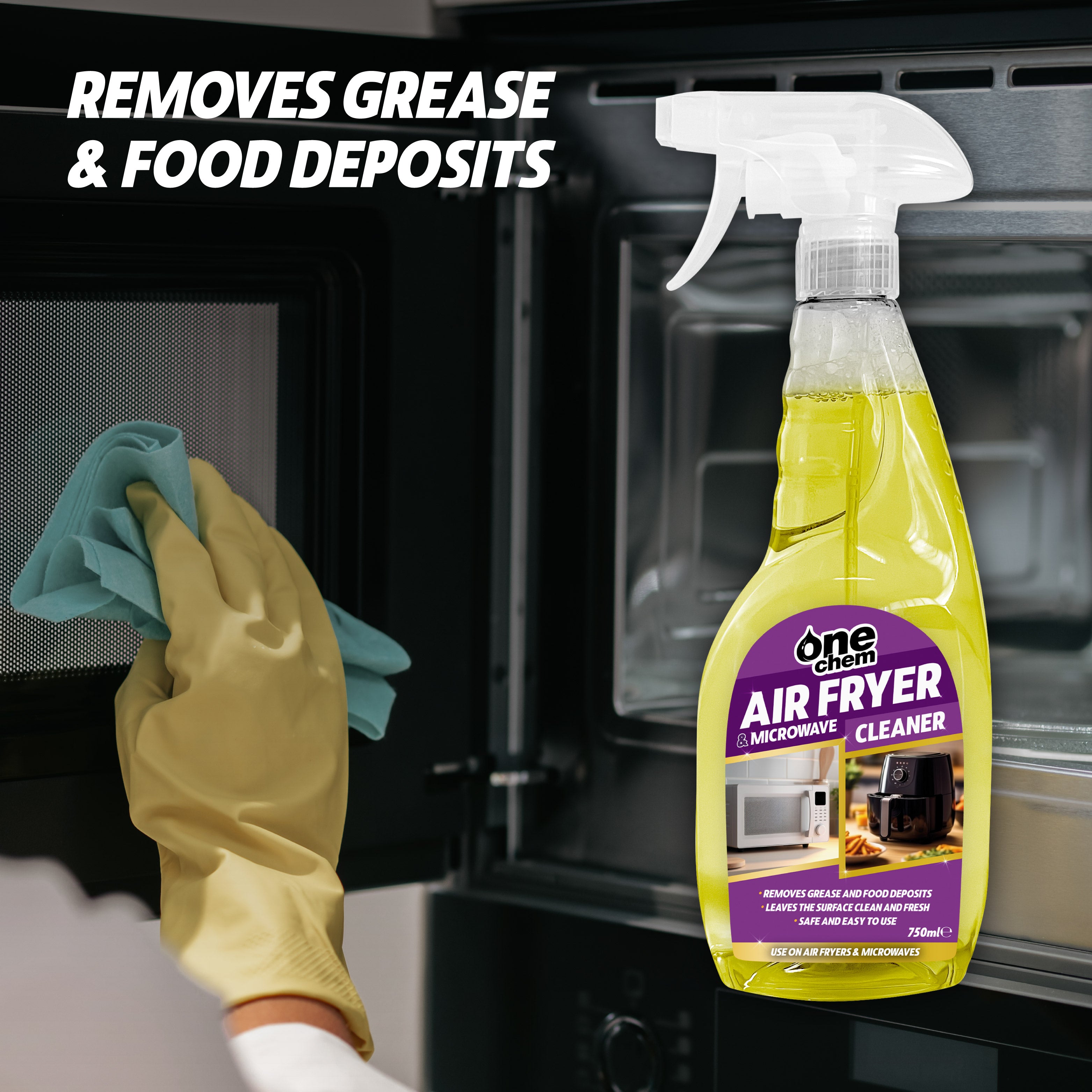 One Chem Air Fryer & Microwave Cleaner - 750 ml