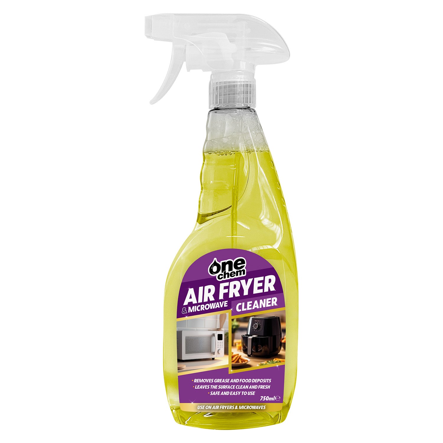 One Chem Air Fryer & Microwave Cleaner - 2 x 750ml